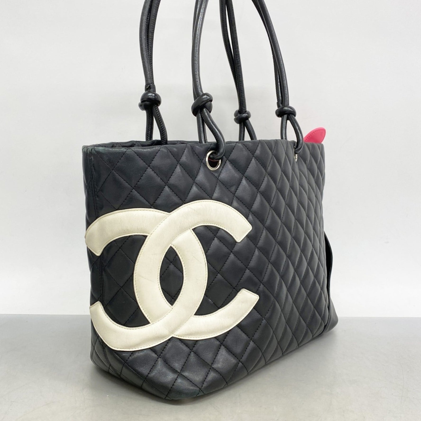 Chanel Cambon Tote Bag, Lambskin