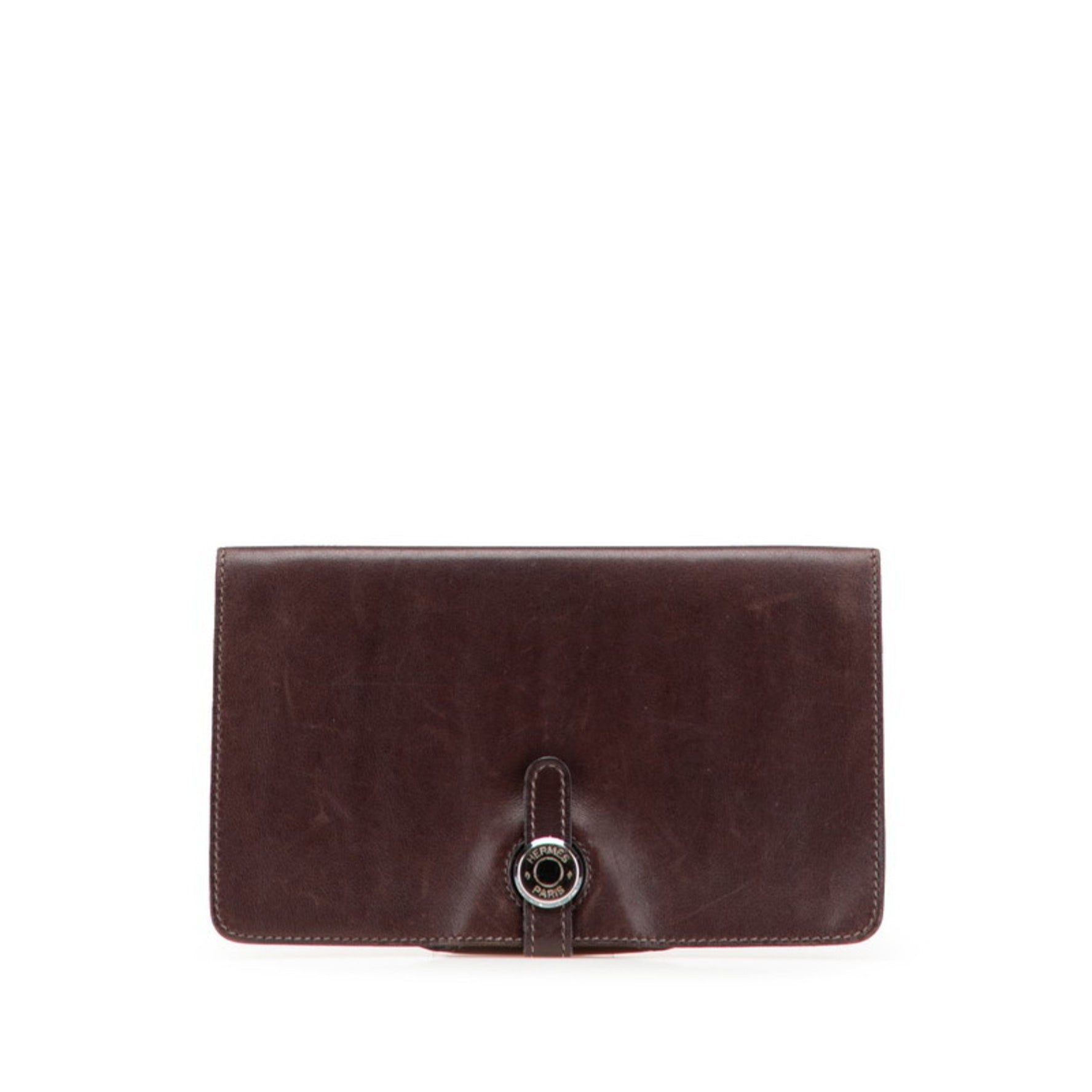 Hermès Dogon MM Long Wallet, Business Card Case, Swift, HERMES