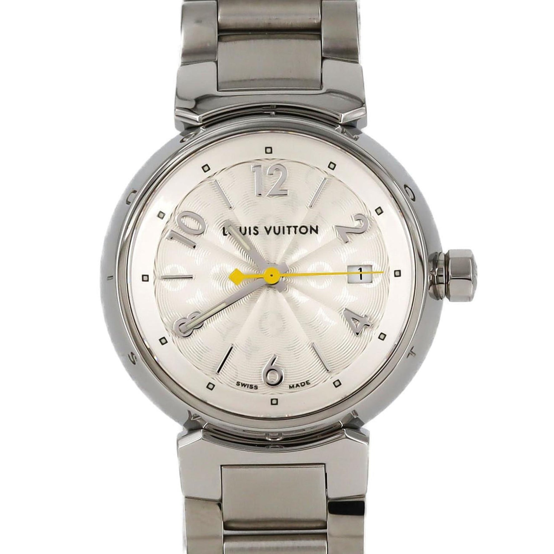 Louis Vuitton Tambour SS Wristwatch Quartz
