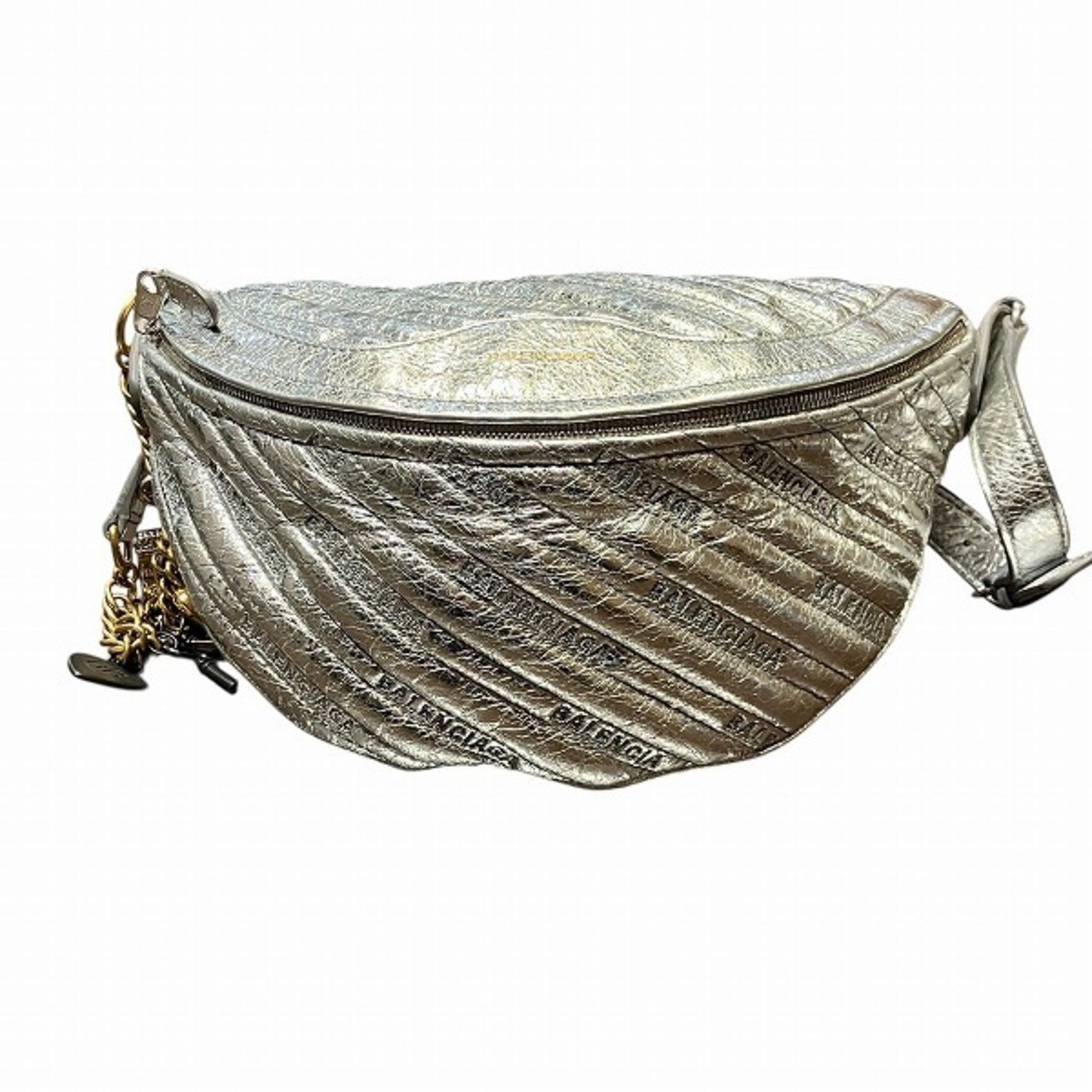 Balenciaga Souvenir Paris Charm Bag, Body Waist Pouch