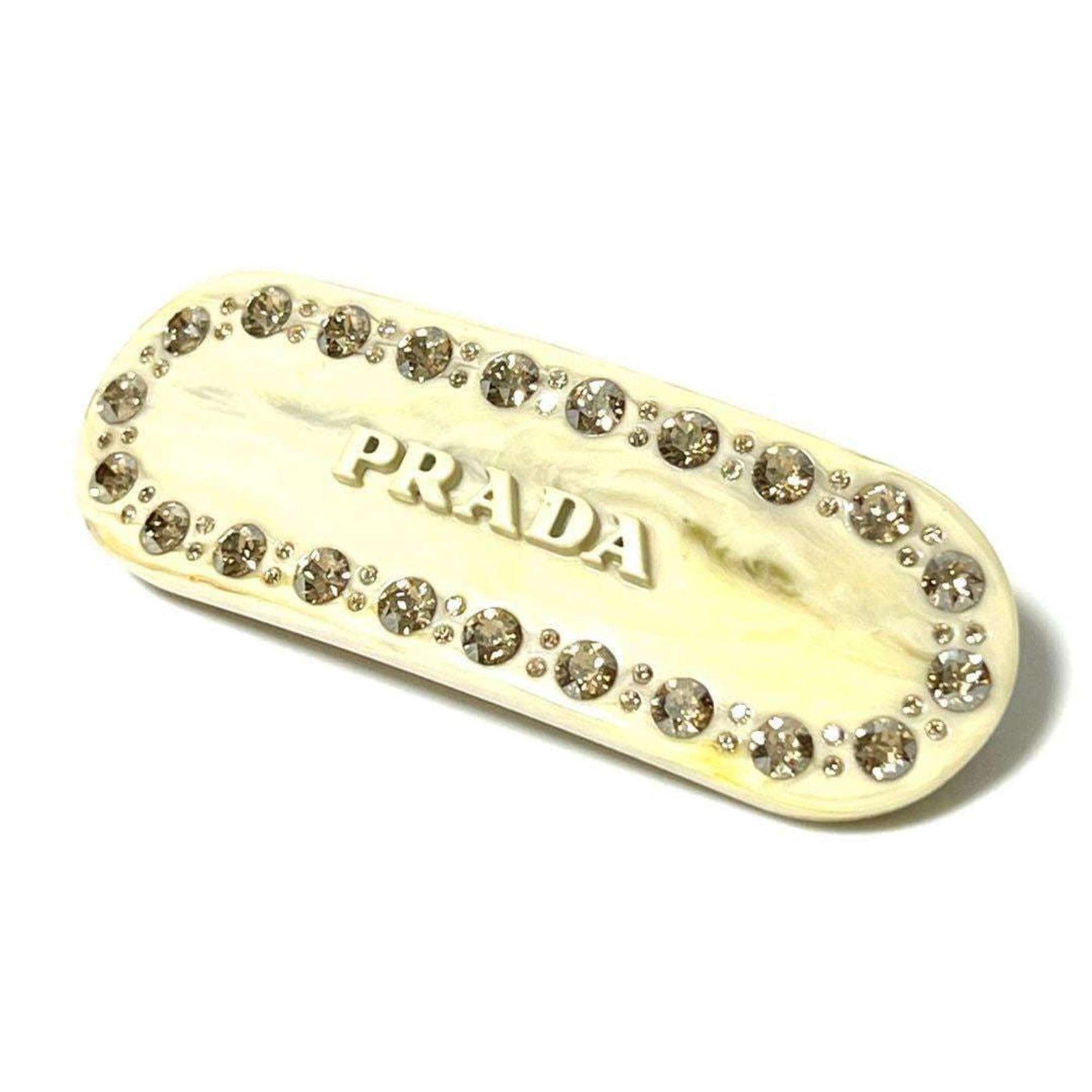 PRADA Plex Hair Clip Barrette Hairpin
