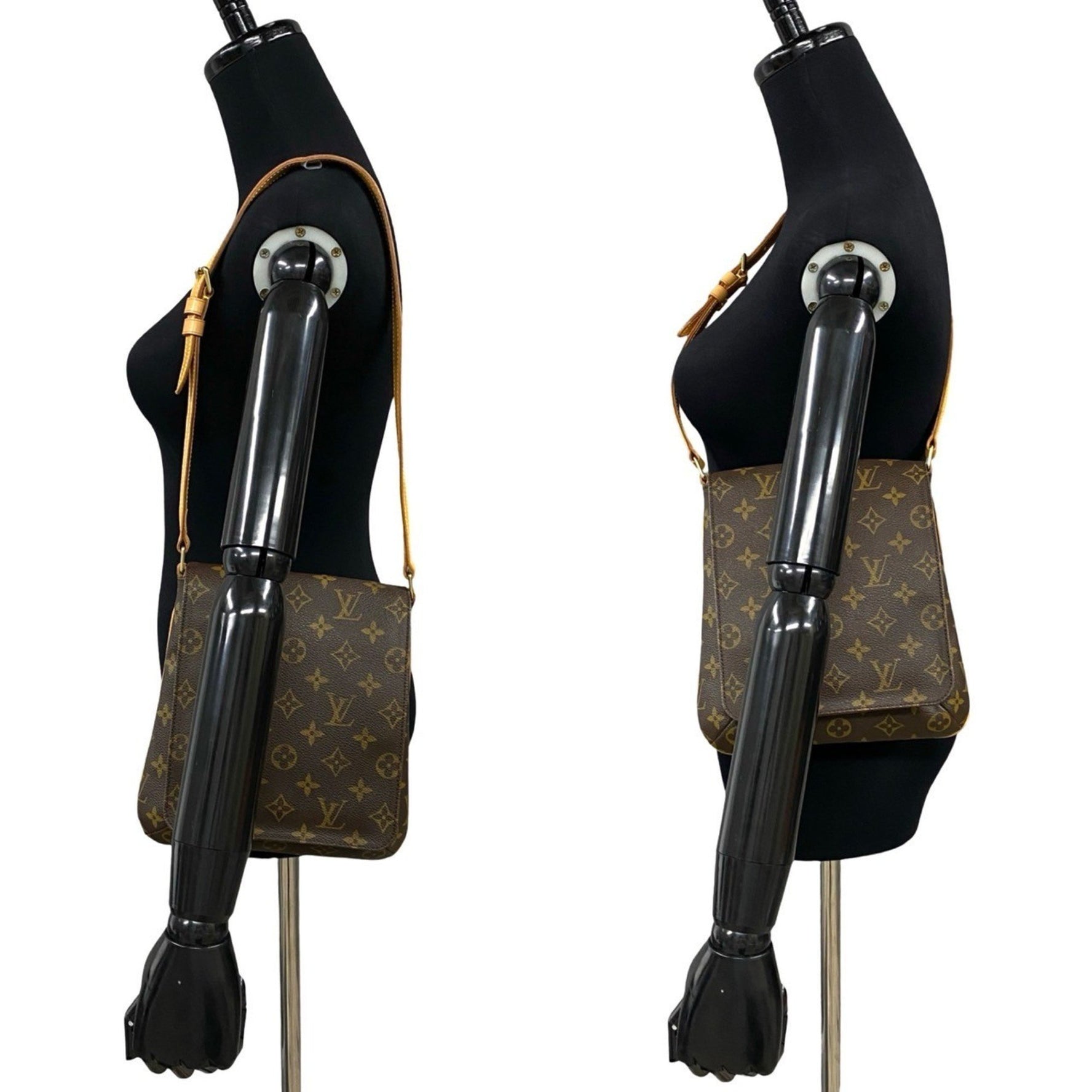 Louis Vuitton Musette Salsa Monogram Leather Shoulder Bag/Pochette/Sacoche in