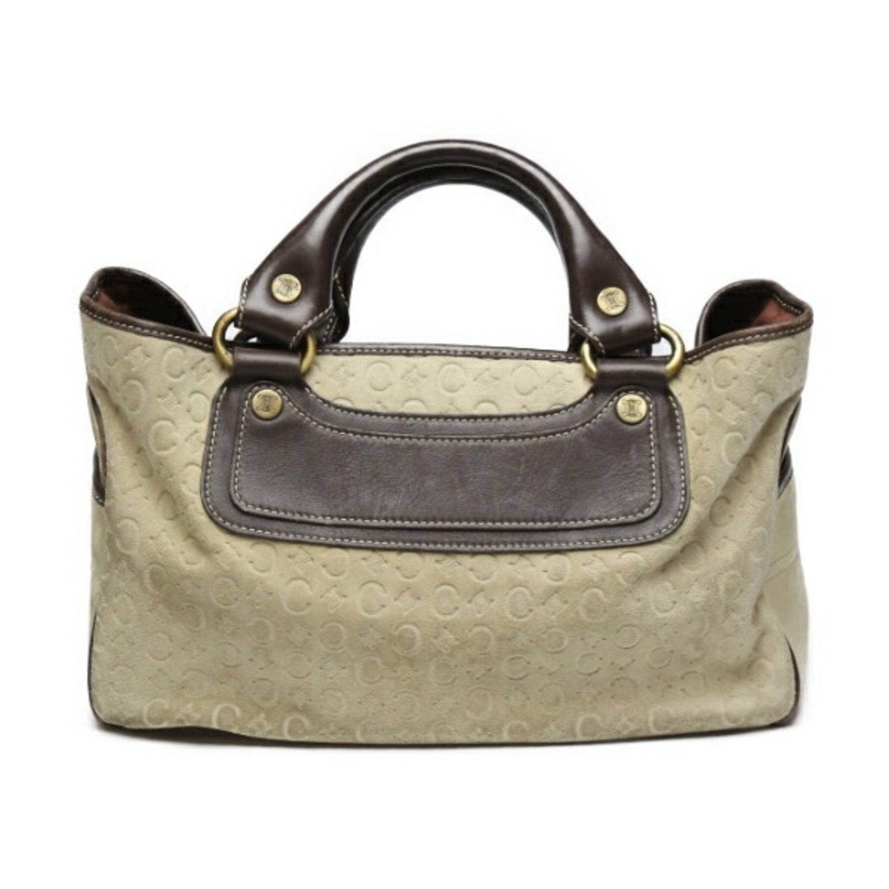 CELINE Suede Boogie Bag Handbag