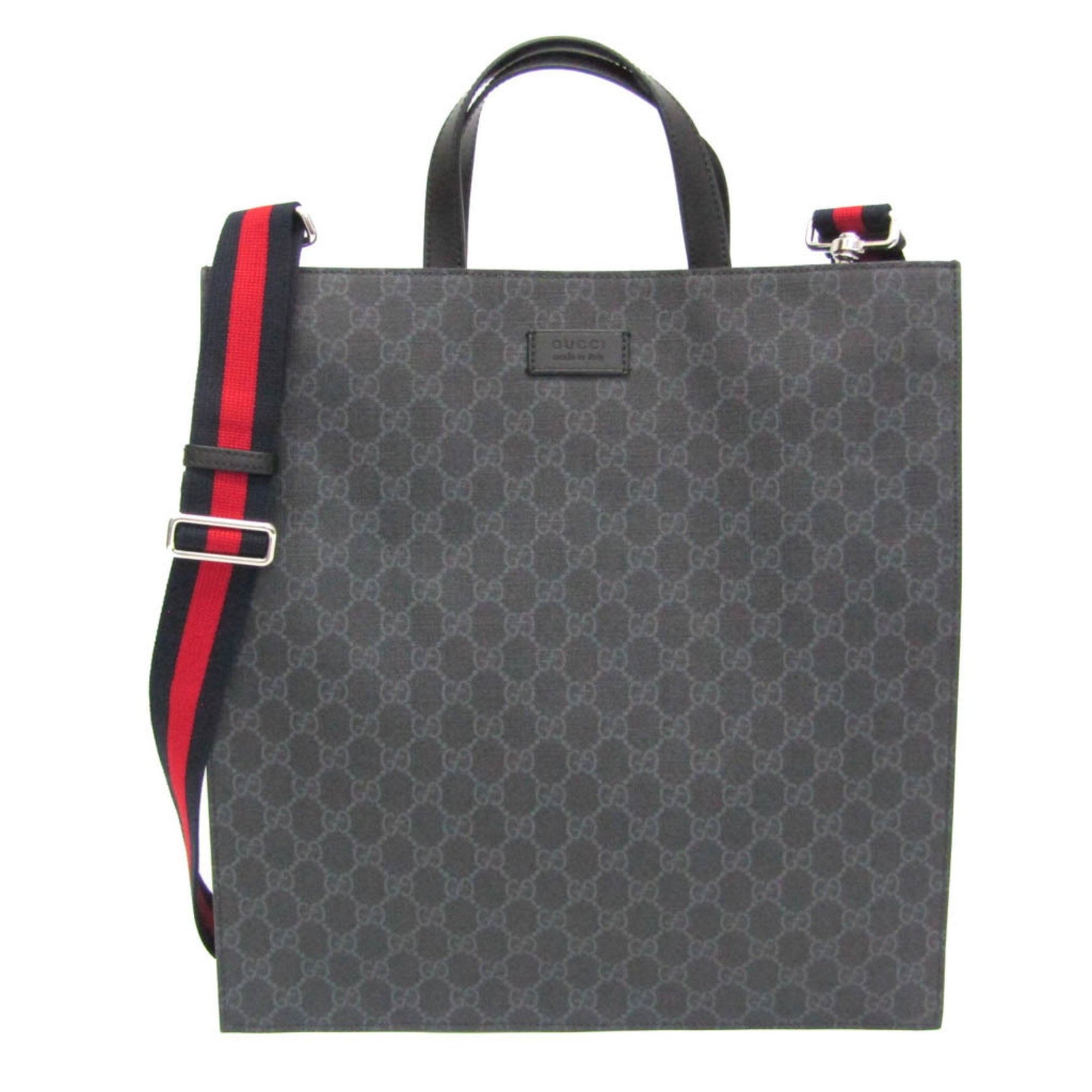 Gucci Men,Women GG Supreme,Leather Shoulder Bag,Tote Bag Black,Gray