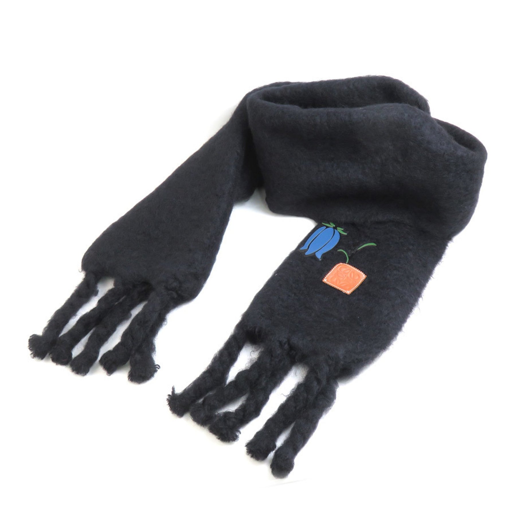 LOEWE Anagram Wool Mohair Scarf