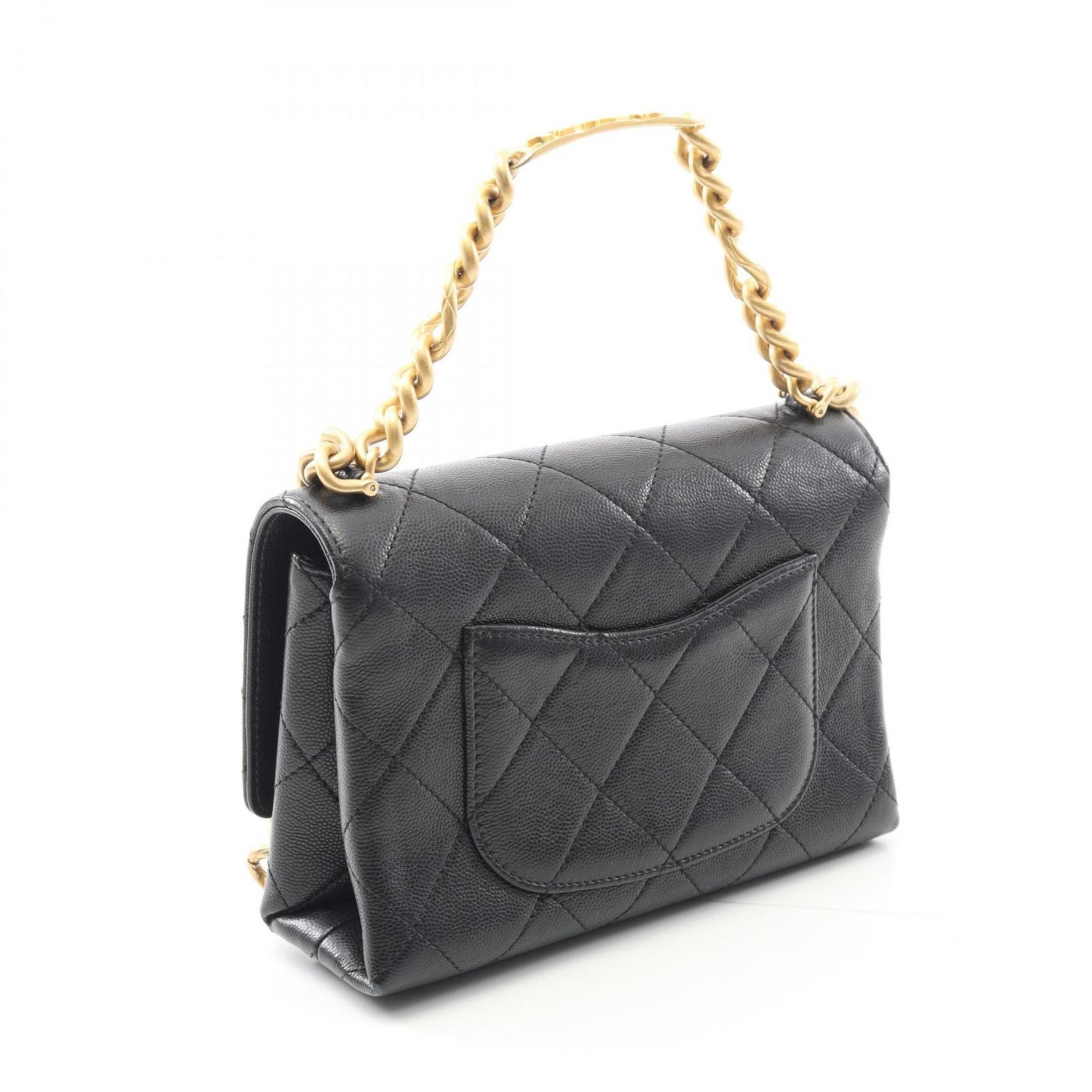 CHANEL Matelasse Shoulder Bag, Calfskin Leather