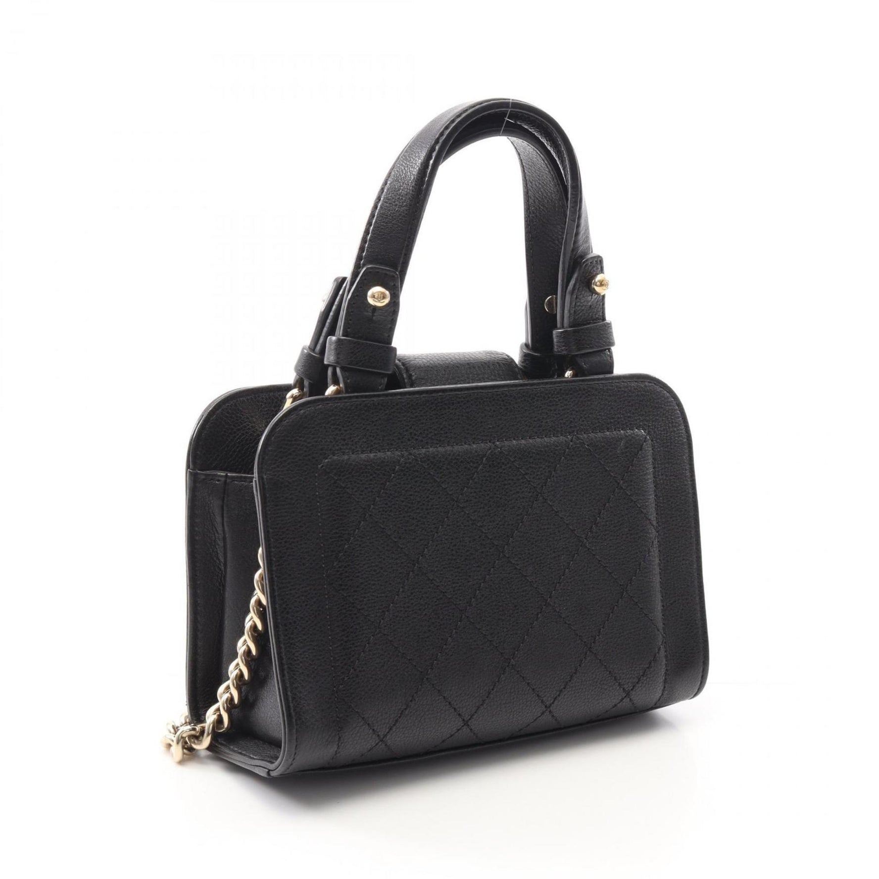 CHANEL Matelasse Shoulder Bag, Leather