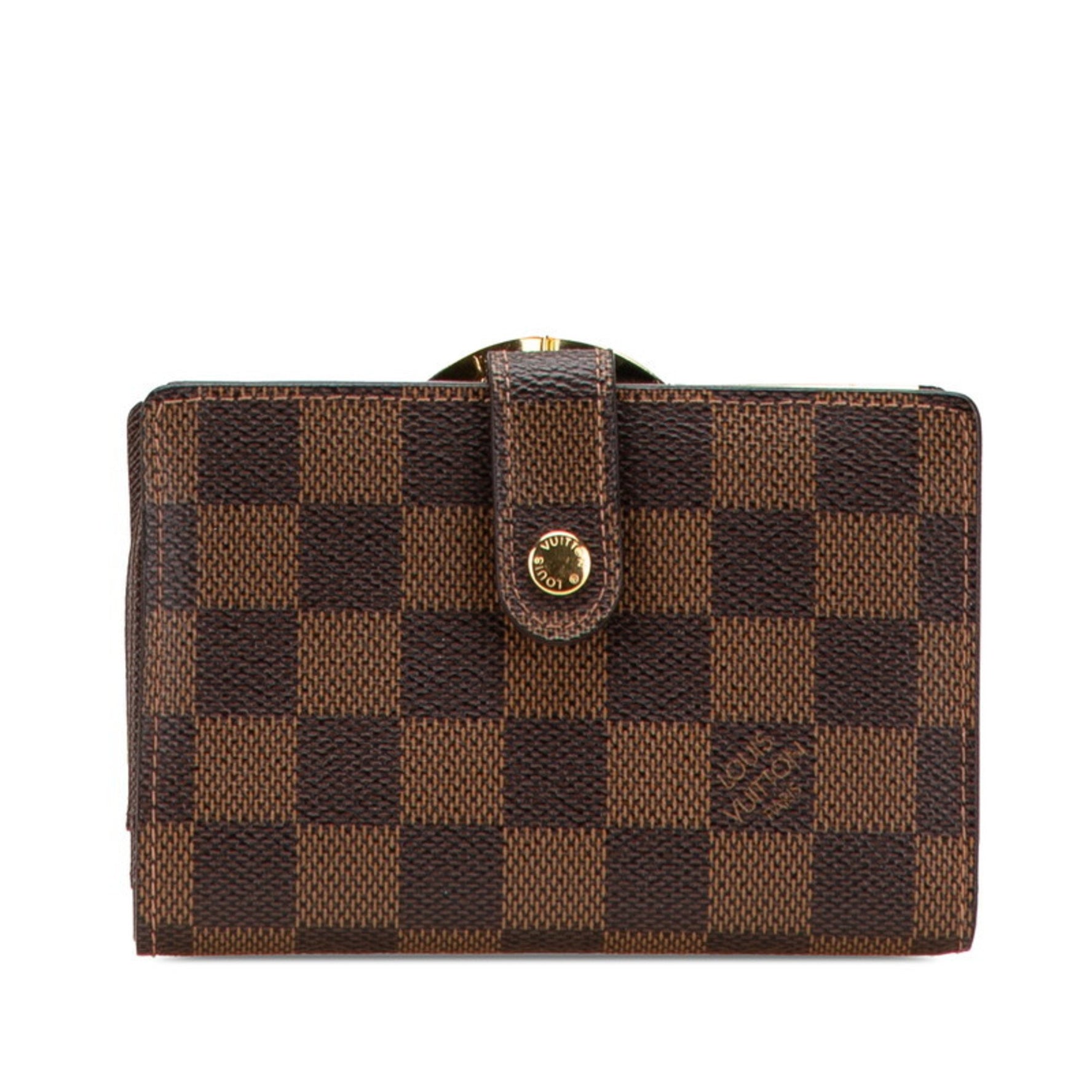Louis Vuitton Damier Portefeuille Viennois Tri-fold Wallet PVC