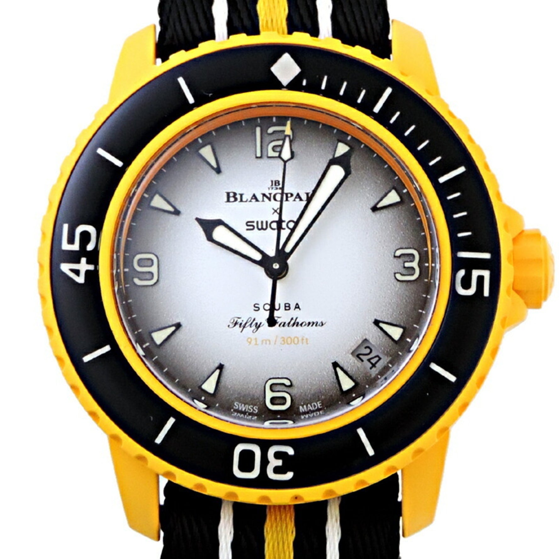 Blancpain Swatch x Fifty Fathoms Pacific Ocean Watch