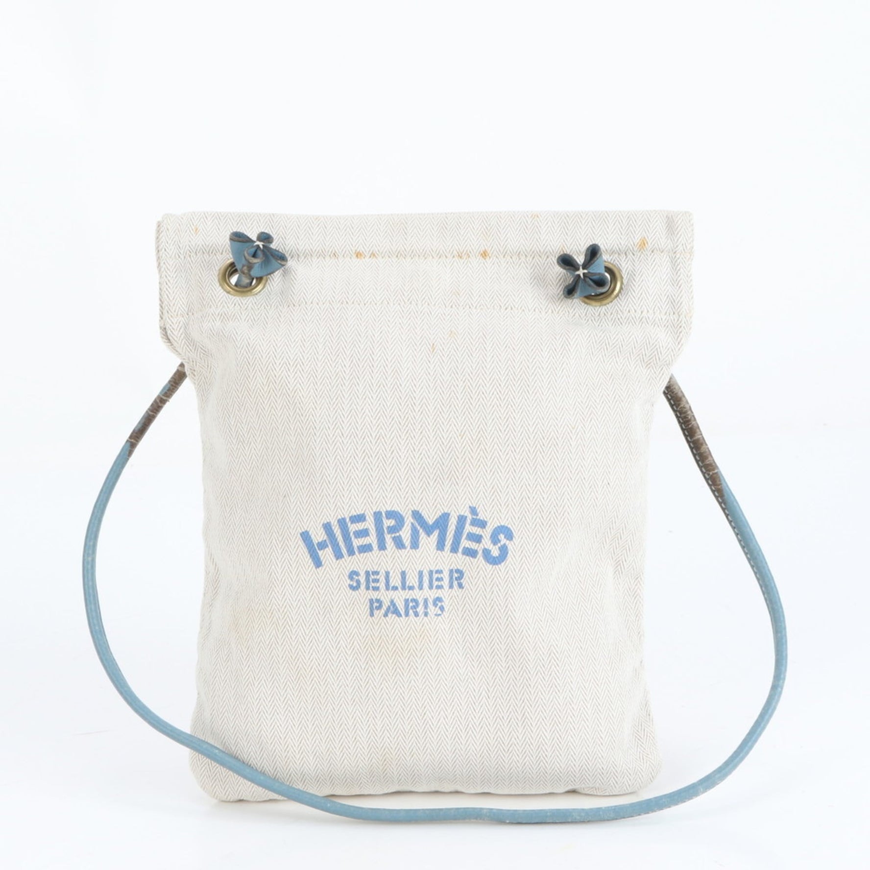 Hermes Hermès Aline PM Toile Chevron Leather Shoulder Bag, One-Shoulder Bag