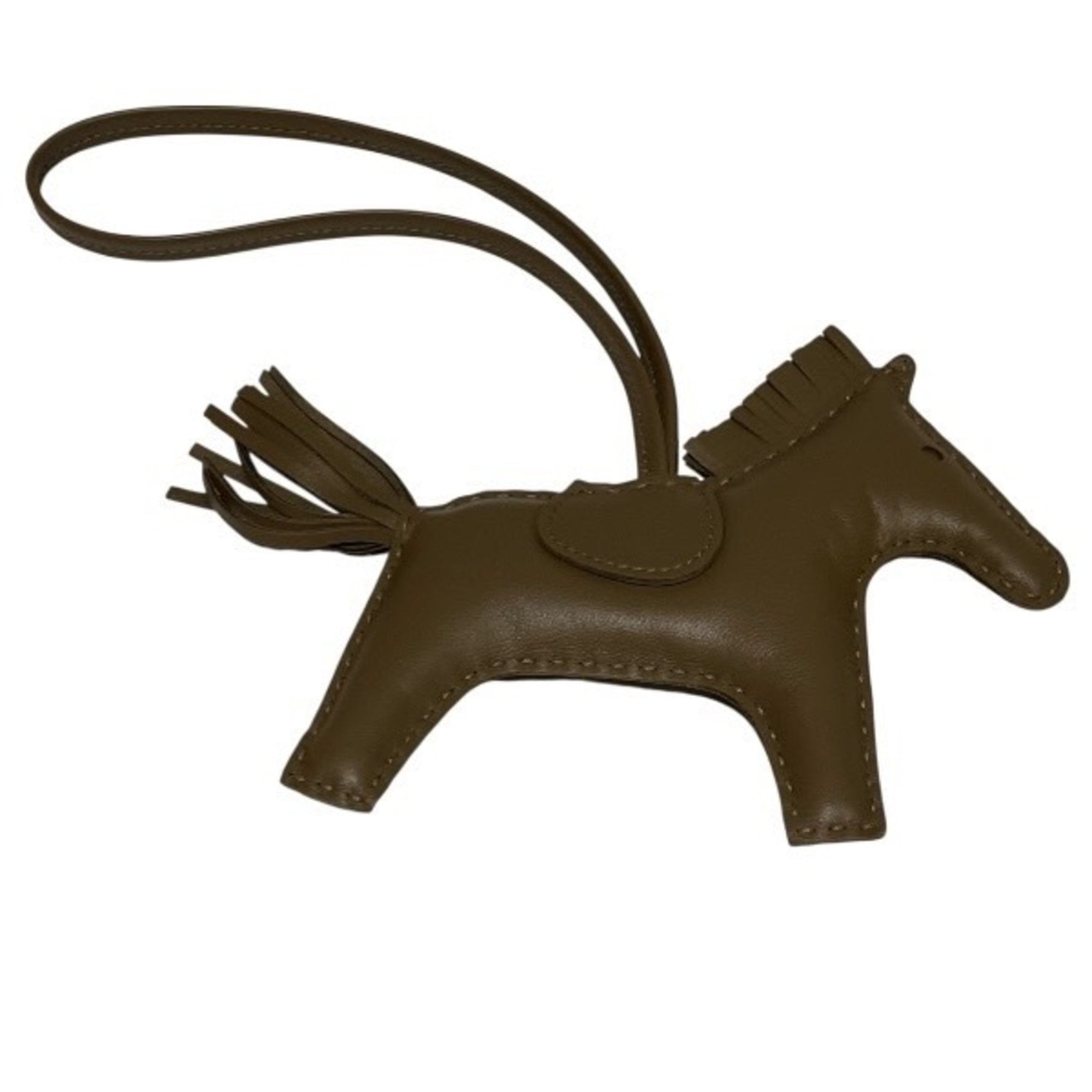 Hermes Rodeo MM keychain charm