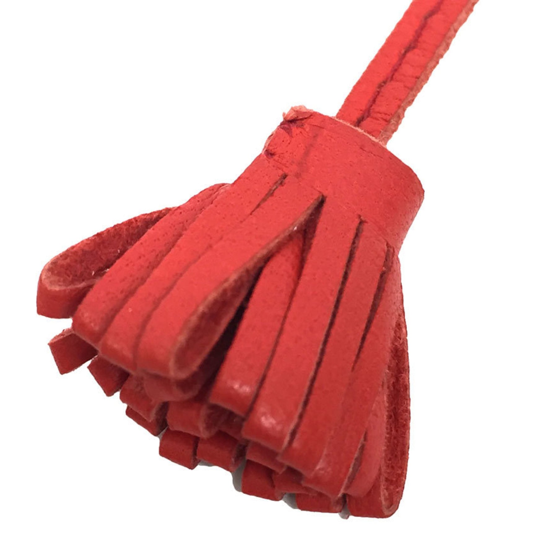 Hermes CARMENCITA POMPOM 17 Agnès Milo Red Bookmark Keychain Bag Charm