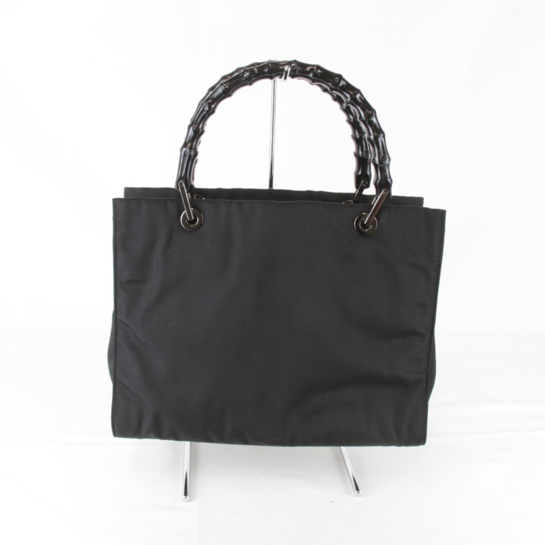 GUCCI 002・1016・002865 Shoulder bag tote Nylon Bamboo