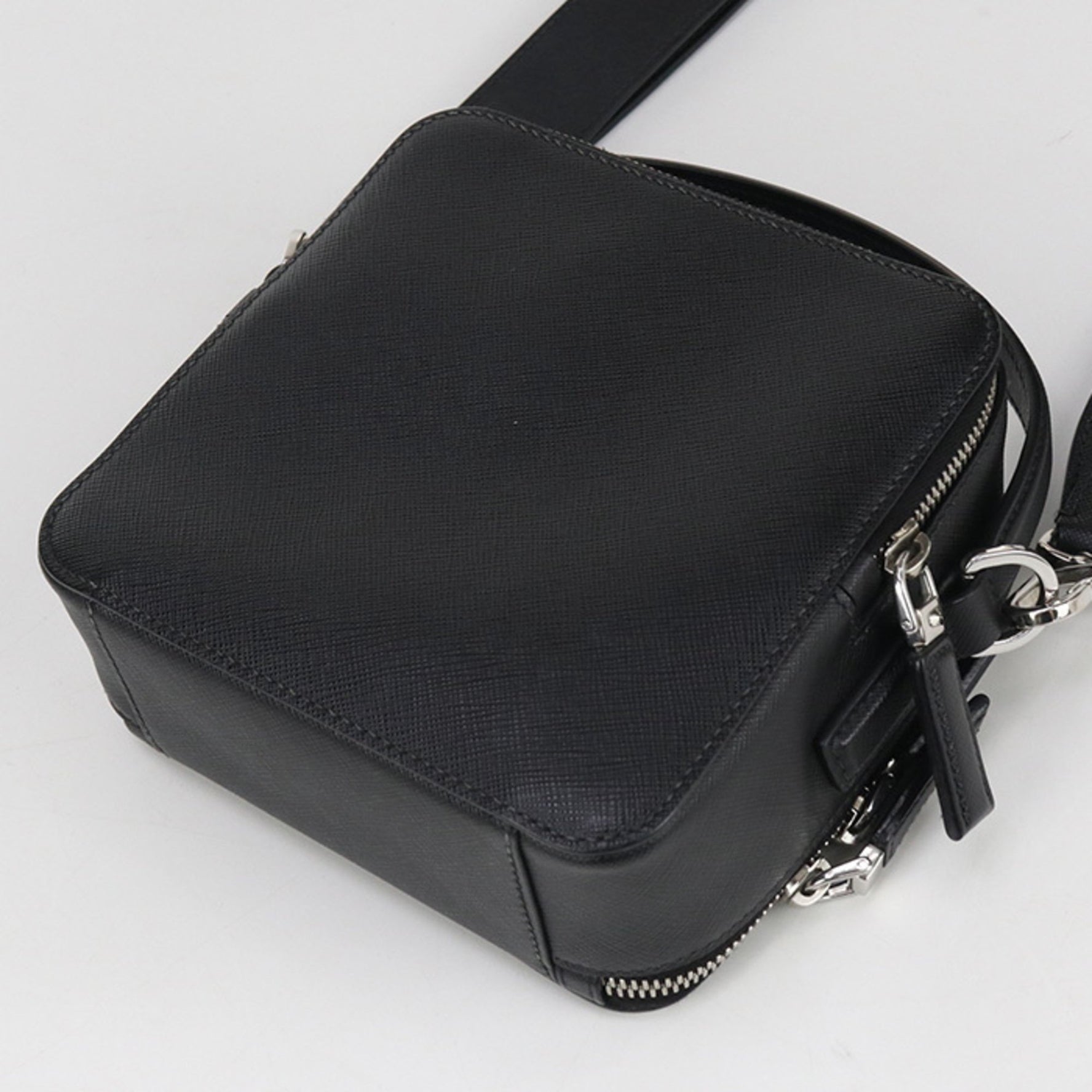 PRADA Handbag Saffiano Leather