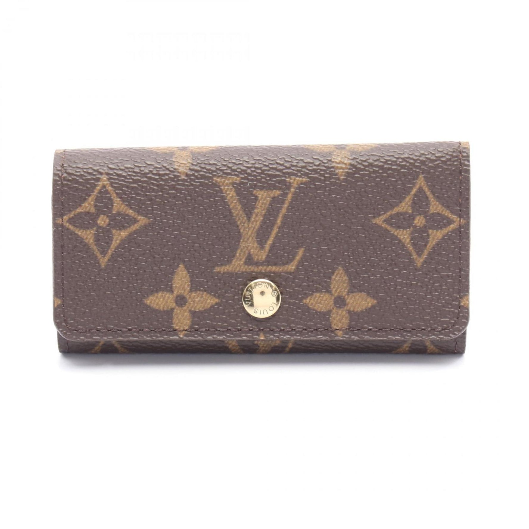 Louis Vuitton Multicle 4 Key Case, Coated Canvas, Monogram, Men's/Women's
