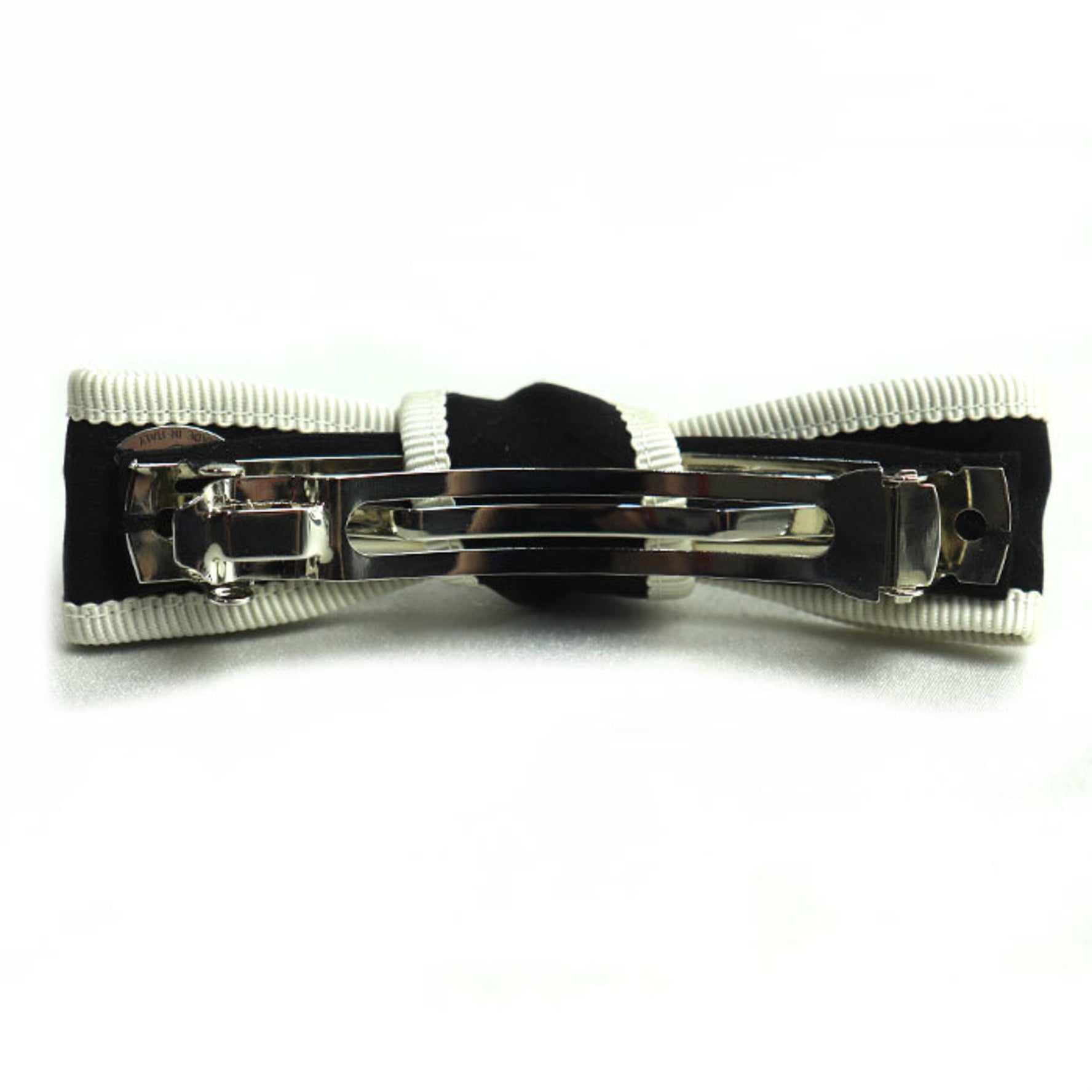 CHANEL Fabric Coco Mark Barrette