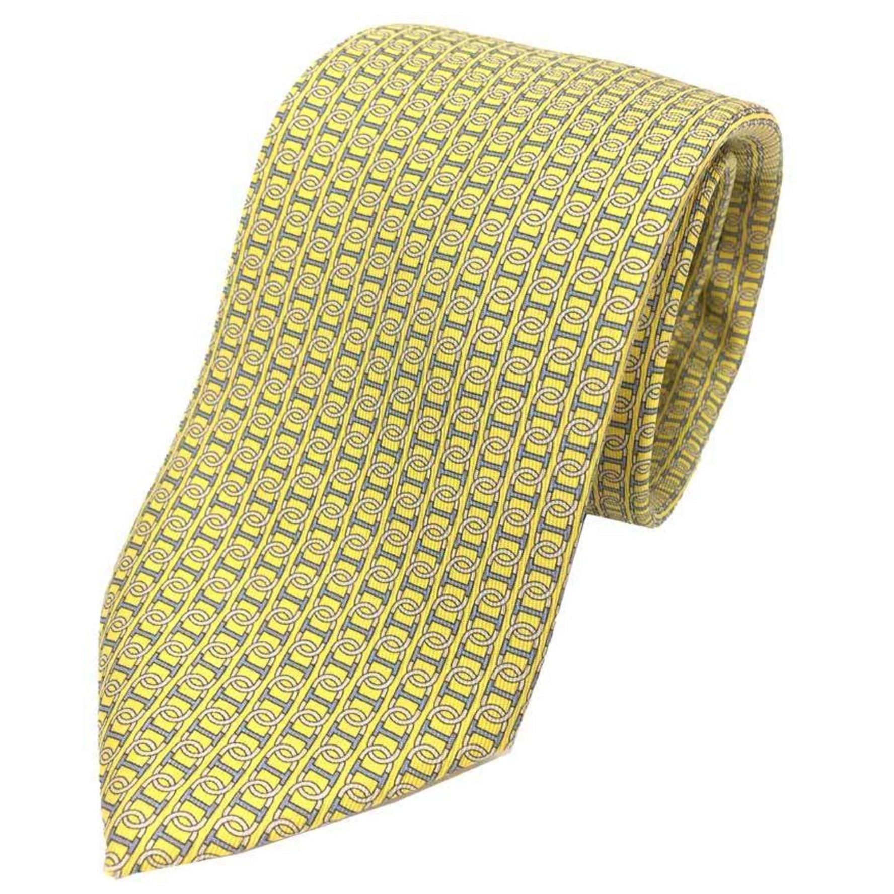 Hermes tie Chaine d'Ancre