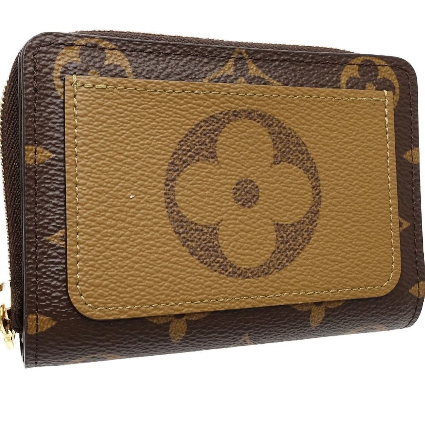 Louis Vuitton Bi-fold Wallet Portefeuille Lou Monogram Reverse