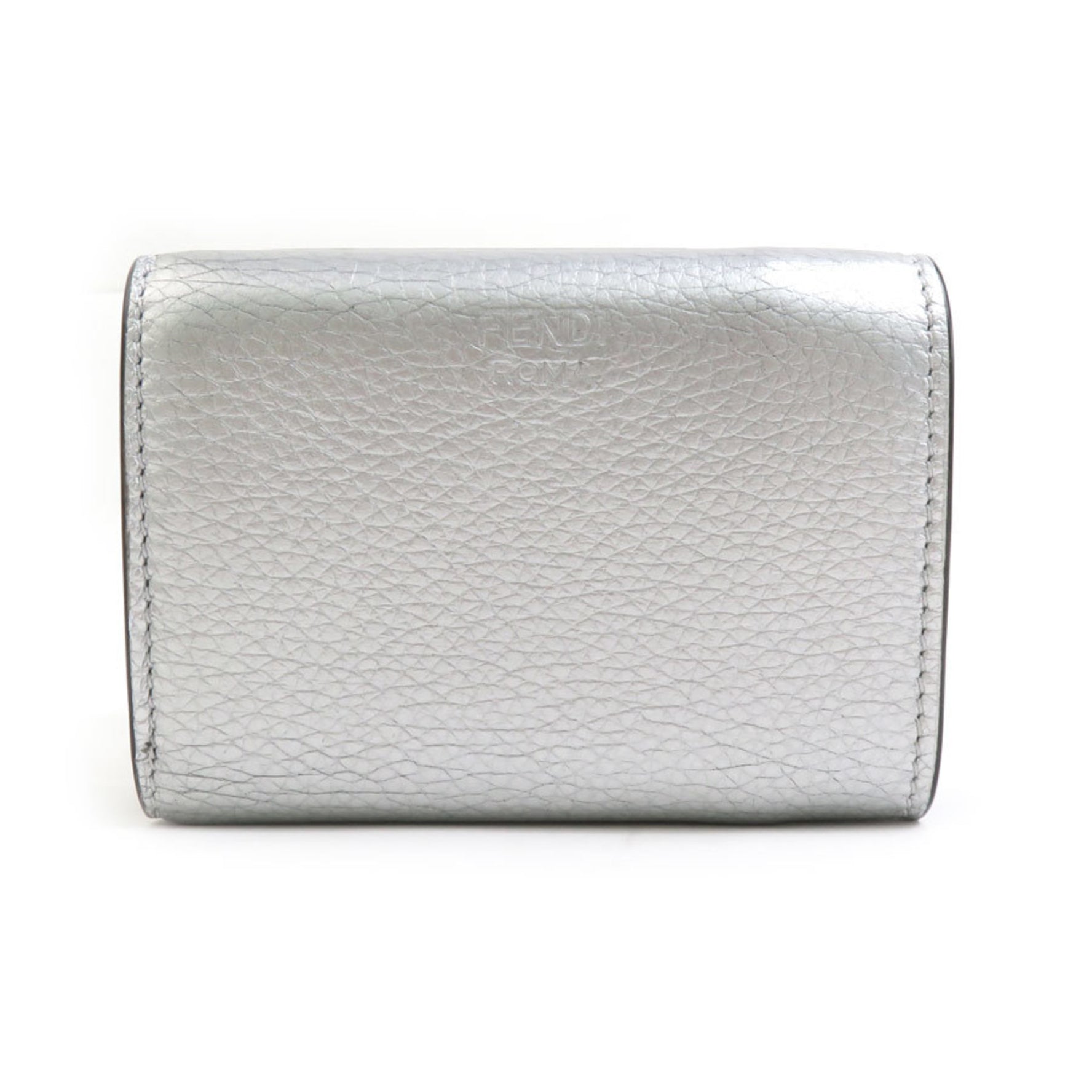 FENDI Tri-fold Wallet Peekaboo Leather Men's