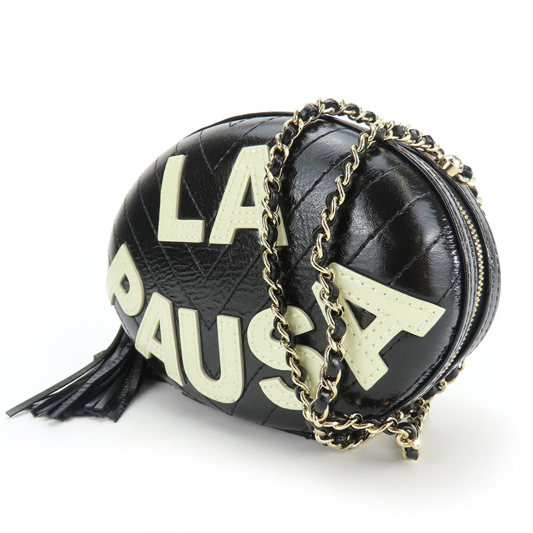 Chanel Shoulder Bag La Pausa Leather V Stitch 26 Series Chain