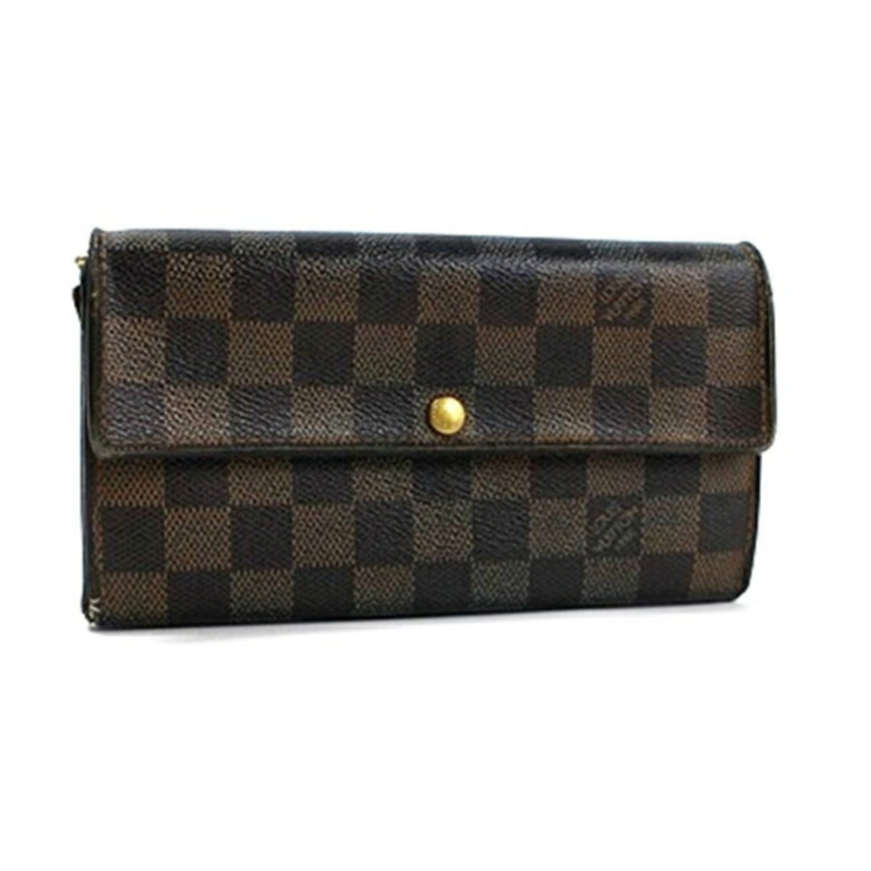 Louis Vuitton Damier Portefeuille Sarah Bi-fold Long Wallet LV