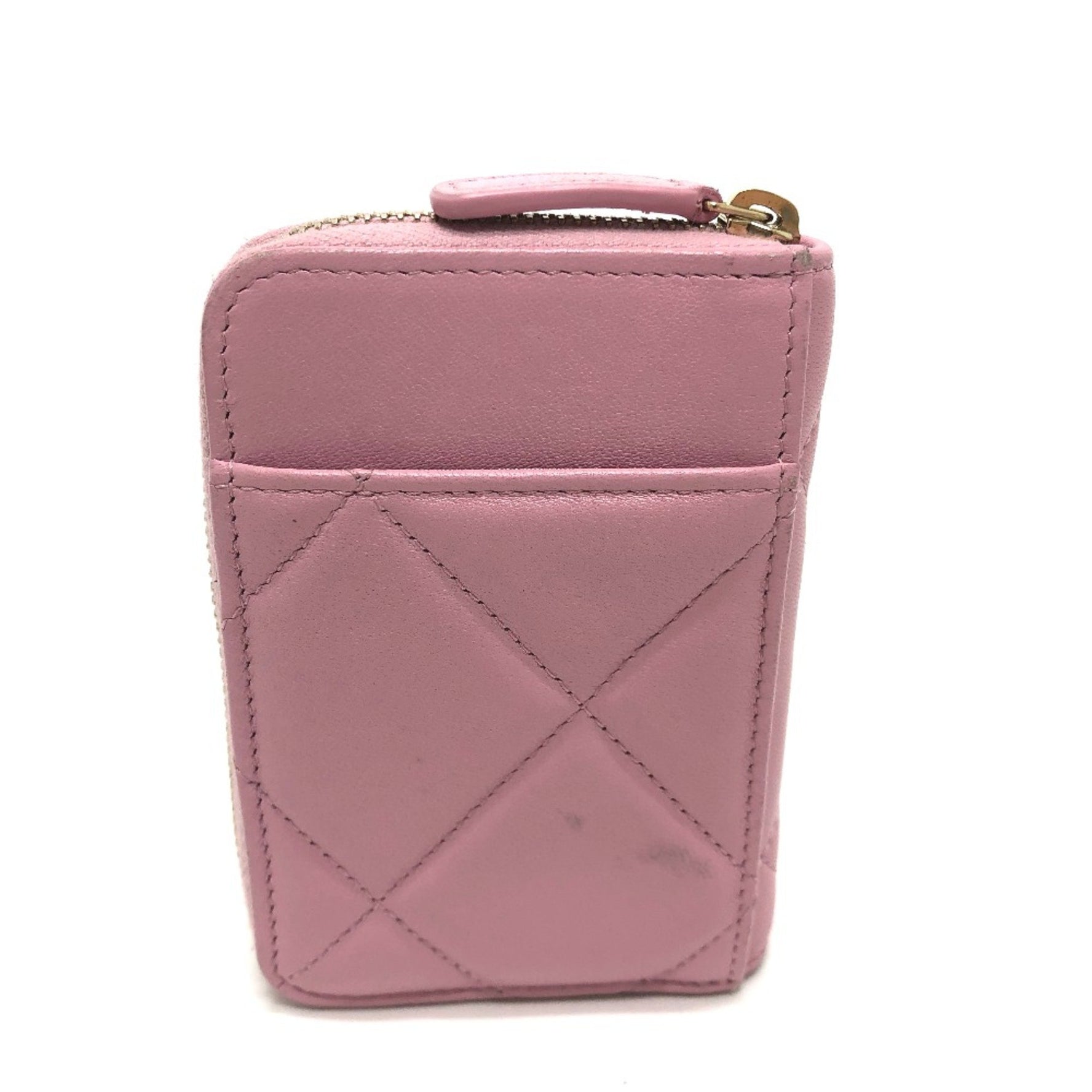 Chanel CC Mark CC wallet/wallet coin purse SilverGoldHardware
