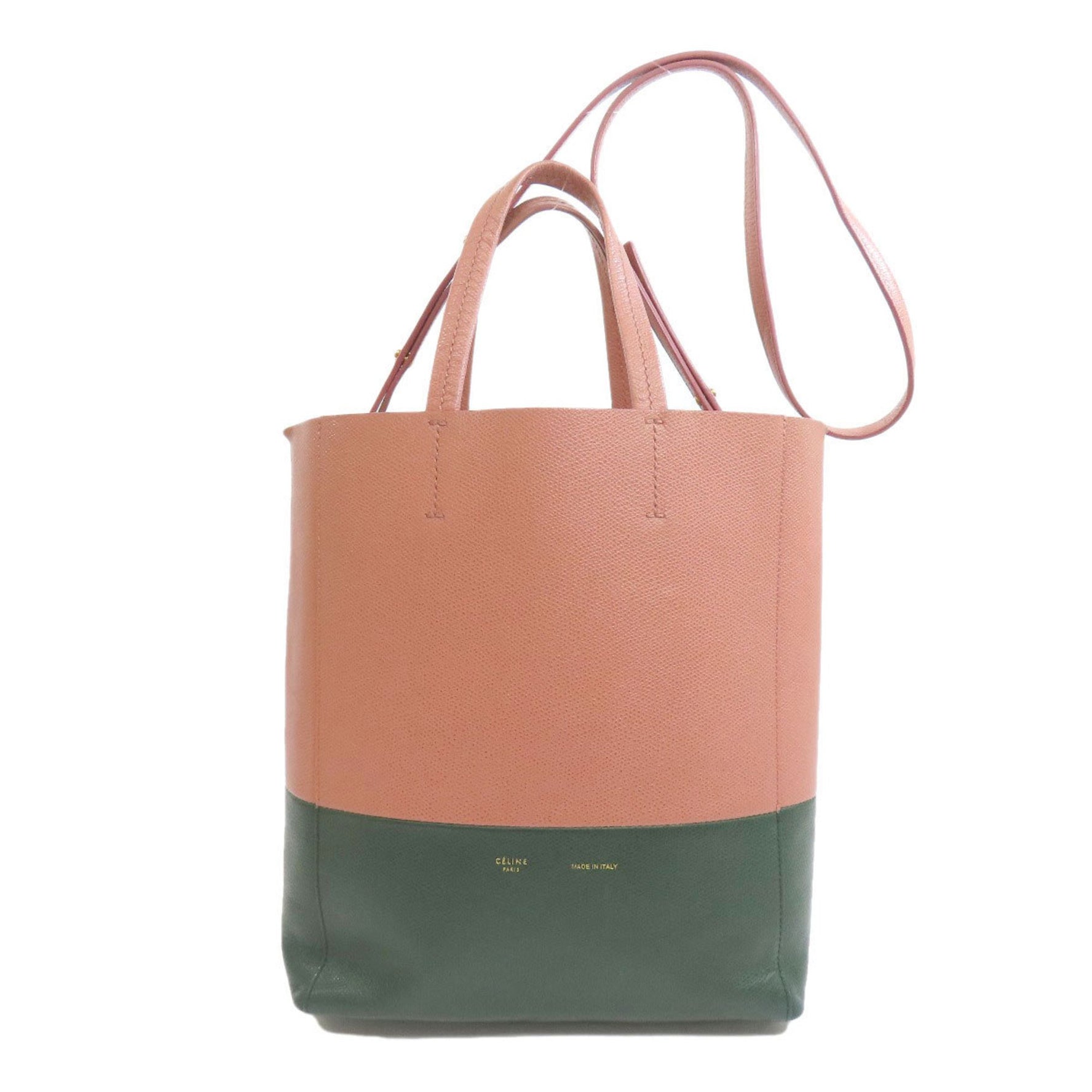 CELINE Vertical Cabas Tote Bag Leather