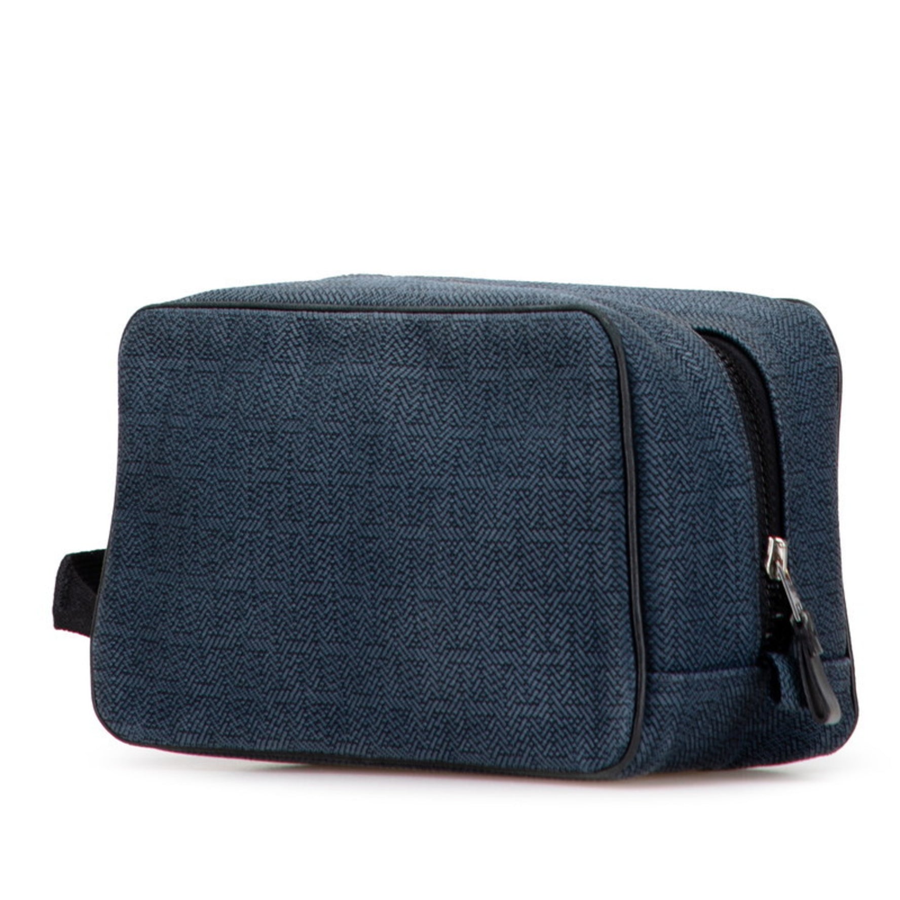 Hermès Globe-Trotter MM Pouch/Second Bag, Toile Chevron, HERMES