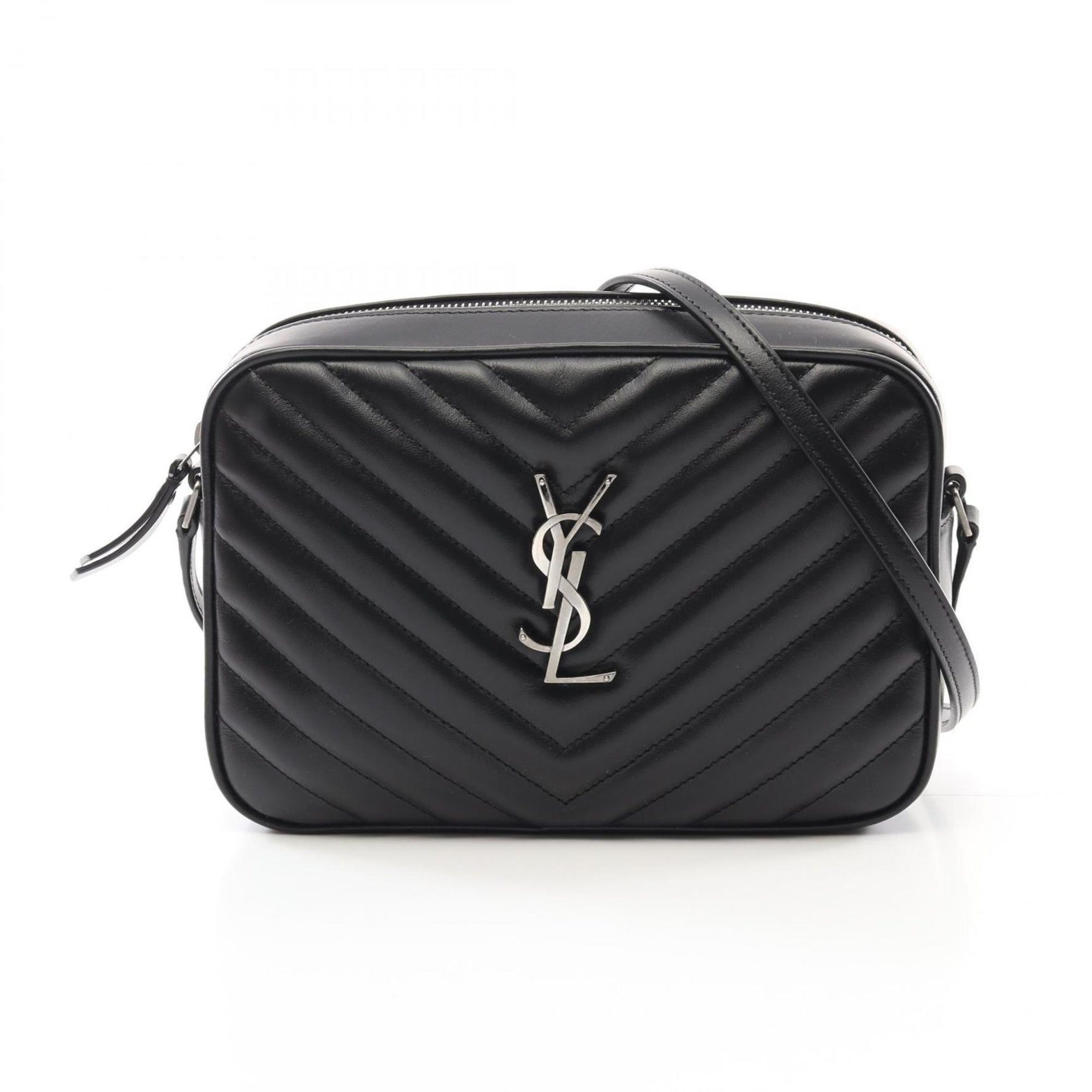 Saint Laurent LOU Monogram Camera Bag Shoulder Leather