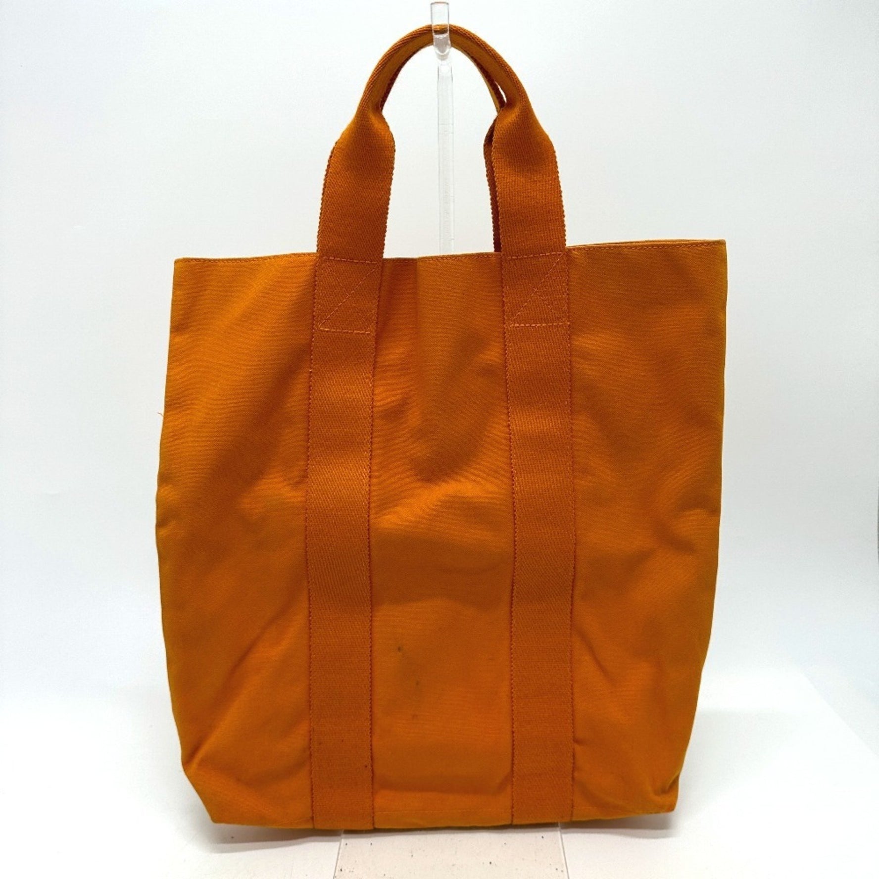 HERMES Foule To Cabas Hawaii French Festival Tote Bag, Canvas