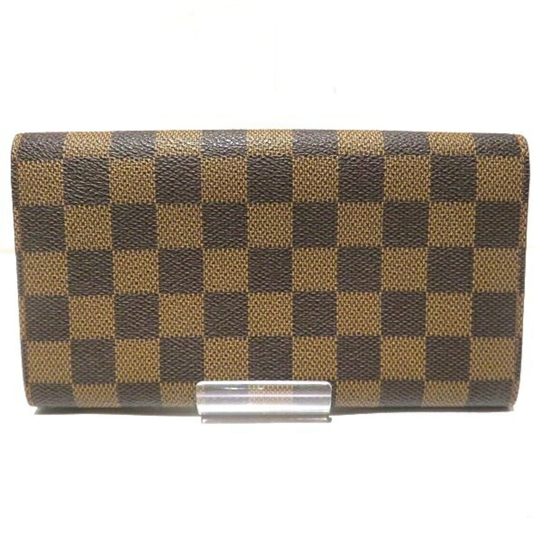 Louis Vuitton Damier Portemonnay Carte Credit Long Wallet Bi-fold Men's