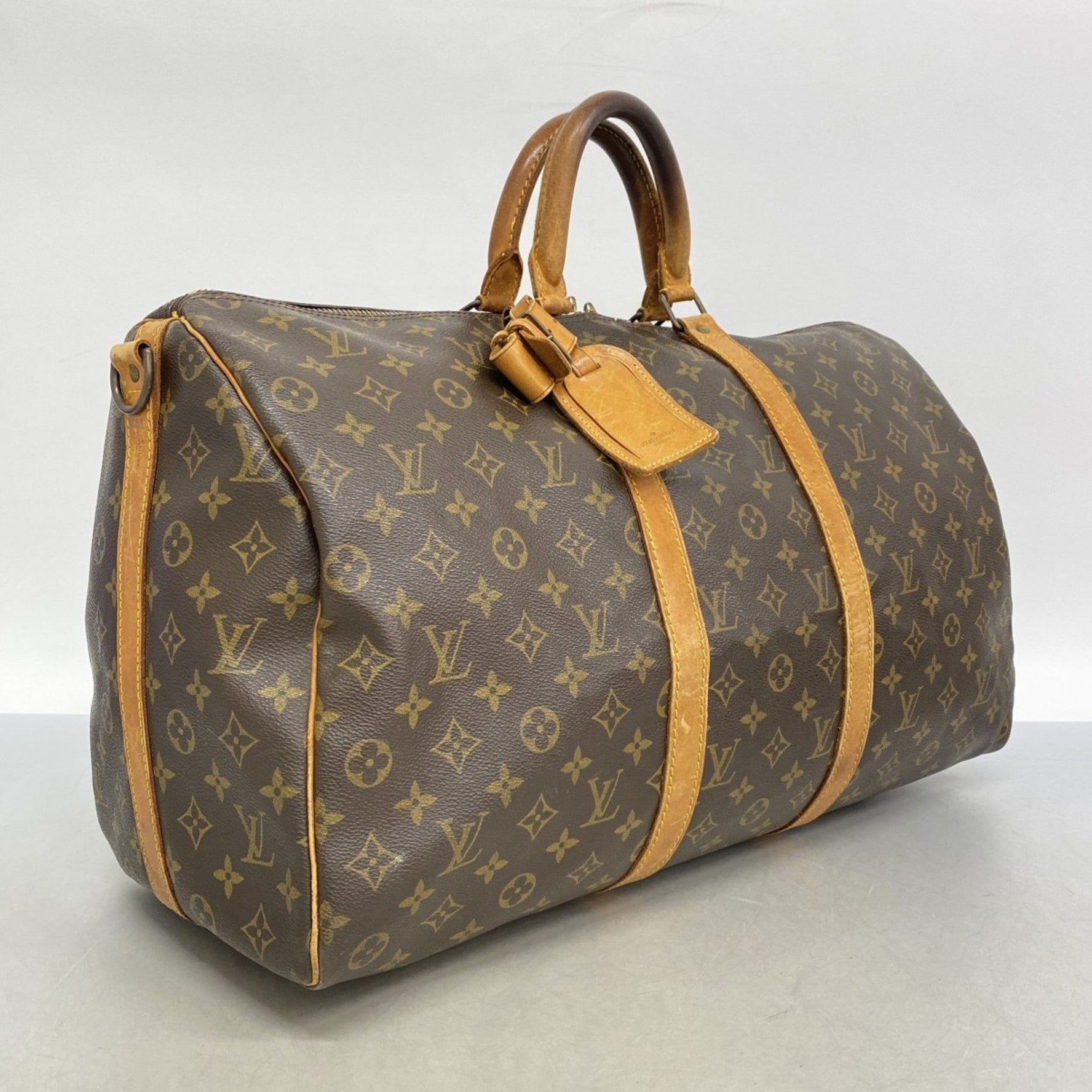 Louis Vuitton Monogram Keepall Bandouliere 50 Boston Bag Men's/Women's