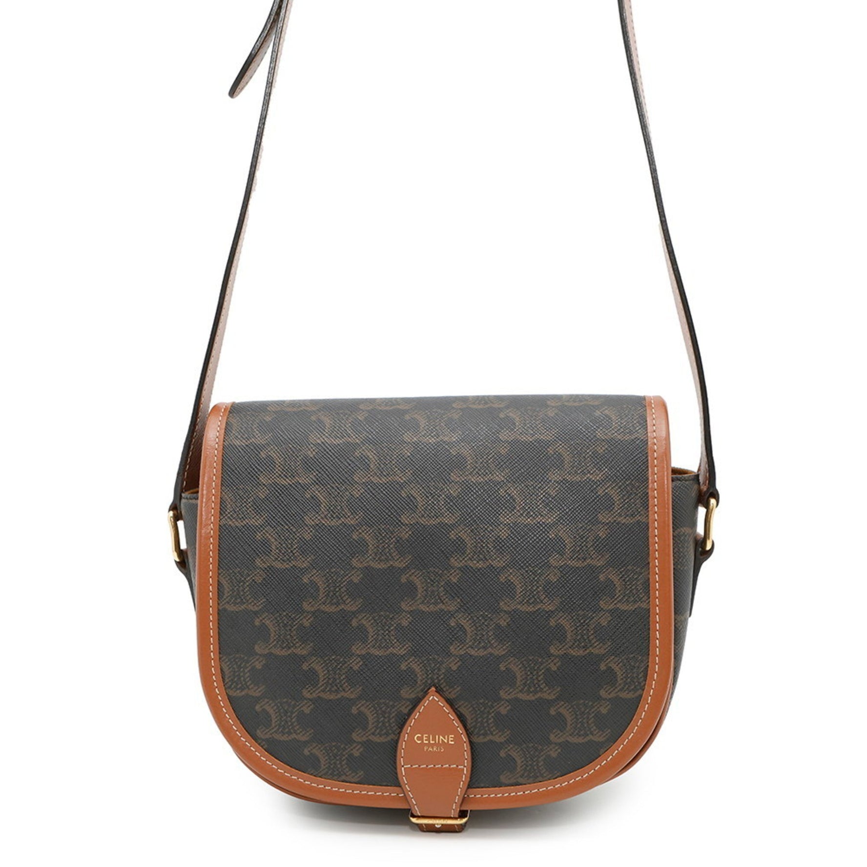 Celine Triomphe Falco Medium Shoulder Bag