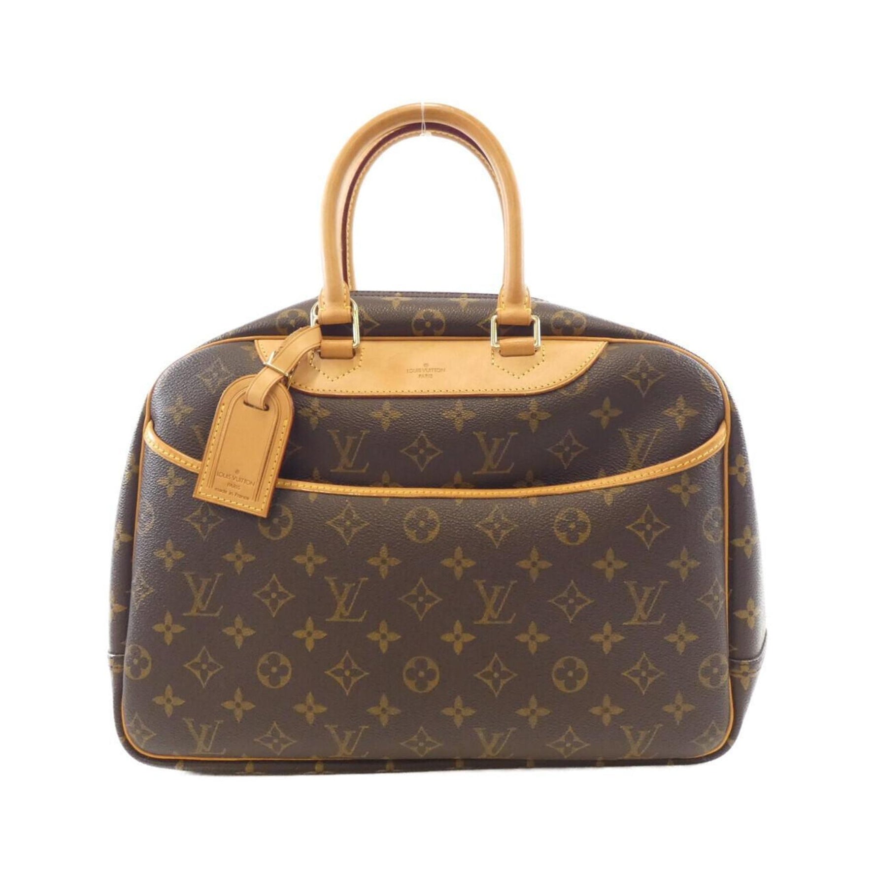 Louis Vuitton Monogram Bowling Vanity Handbag
