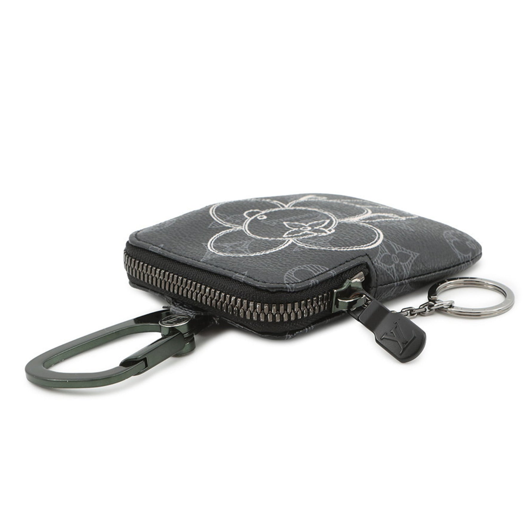 Louis Vuitton Monogram Eclipse Vivienne Zip Key Ring Pouch Pop-up Store Exclusive
