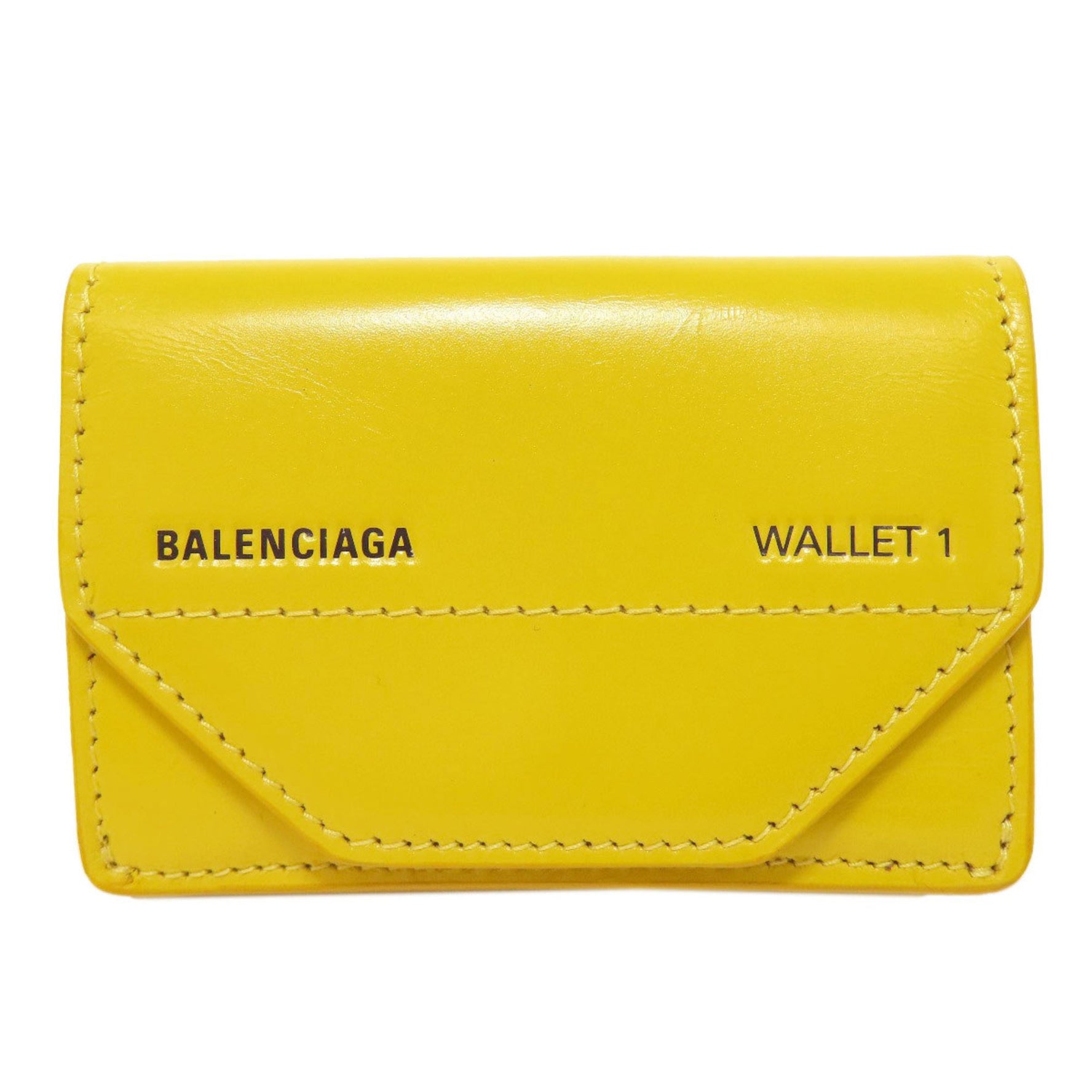Balenciaga Tri-fold wallet, bi-fold leather