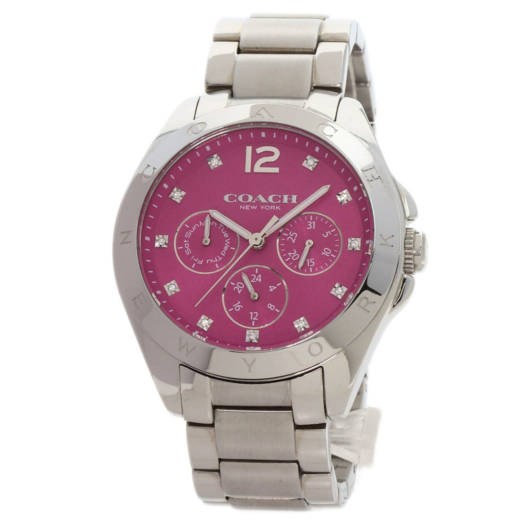 Coach Watch Stainless Steel SS Ladies