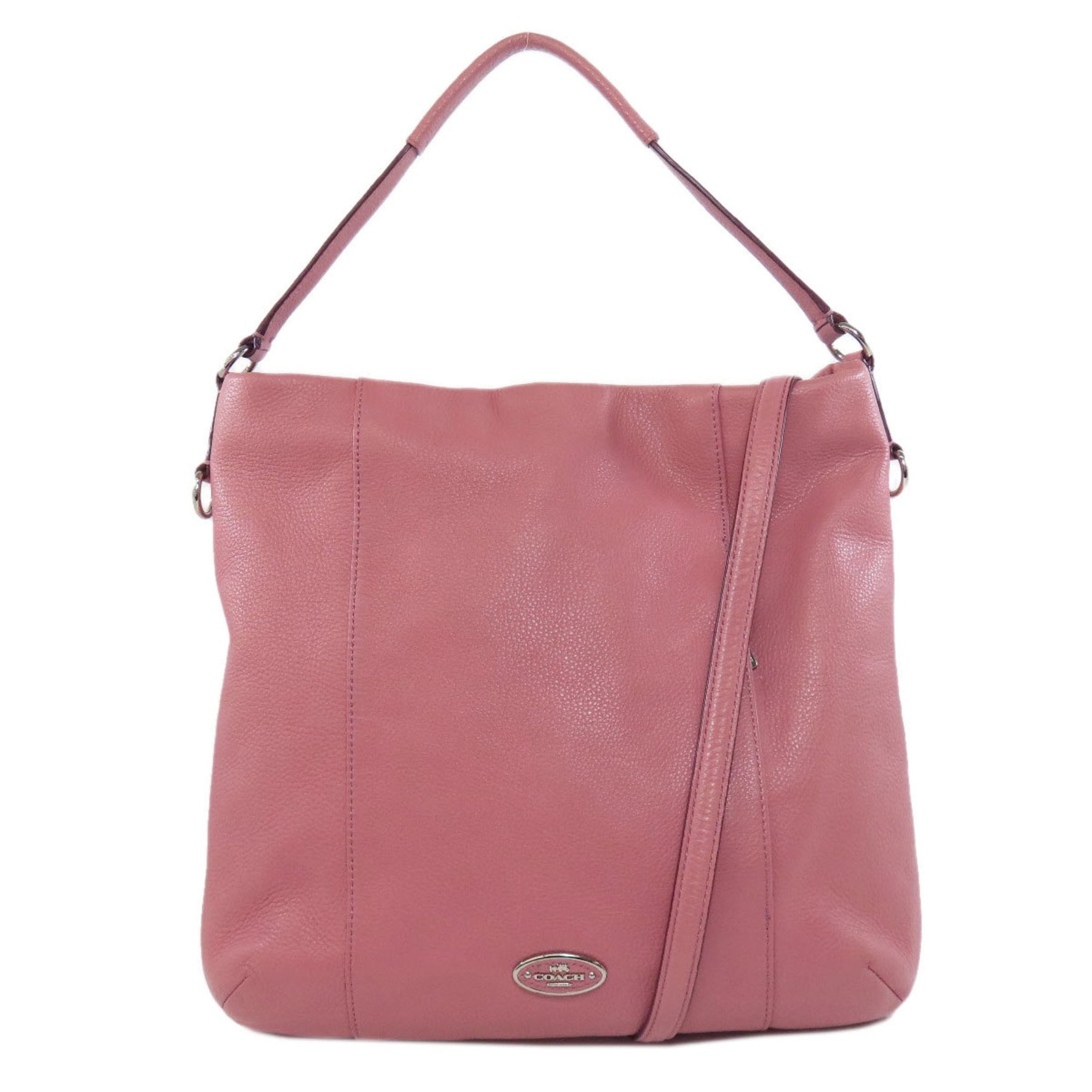 Coach Shoulder Bag Leather