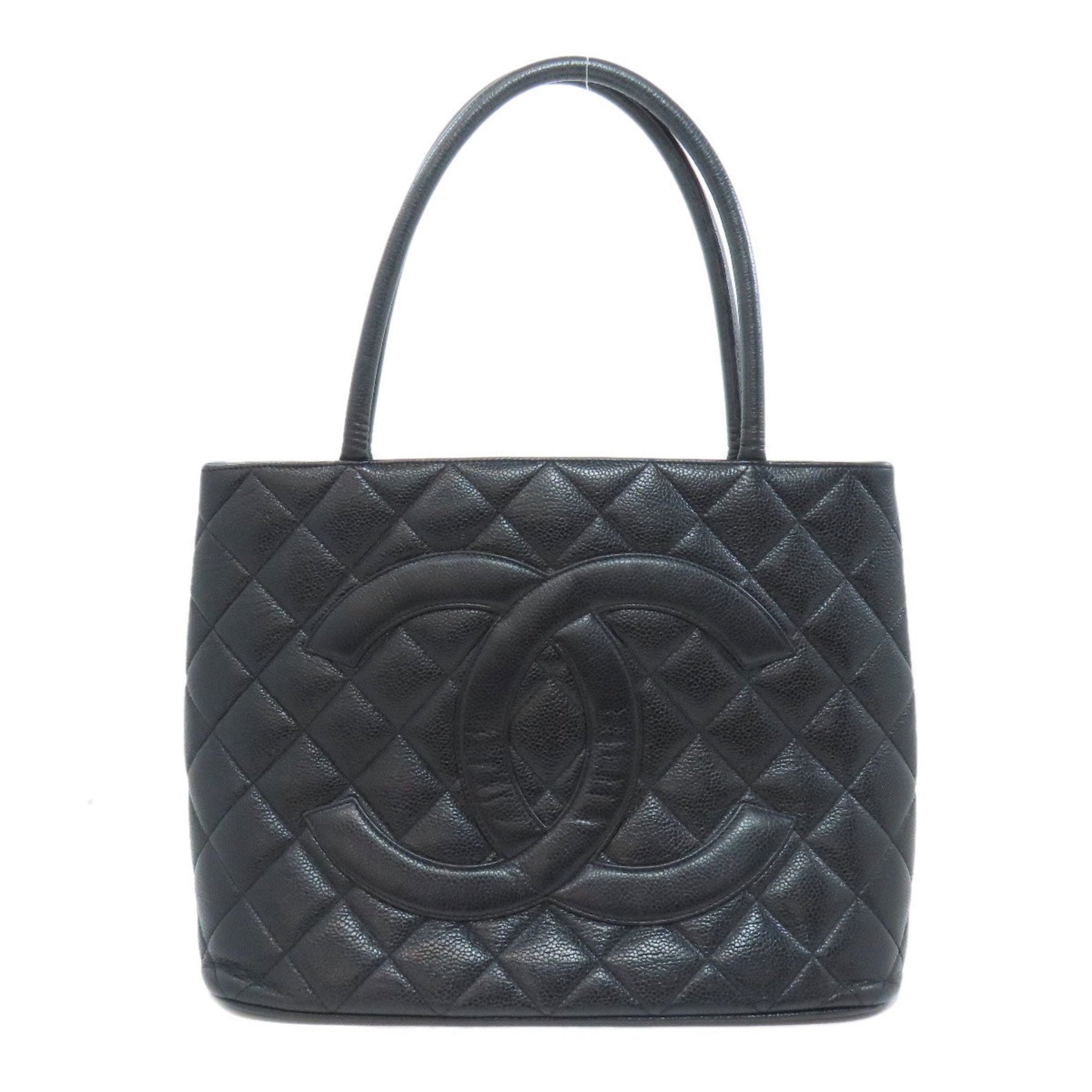 CHANEL Reprint Tote Bag Grained Calfskin