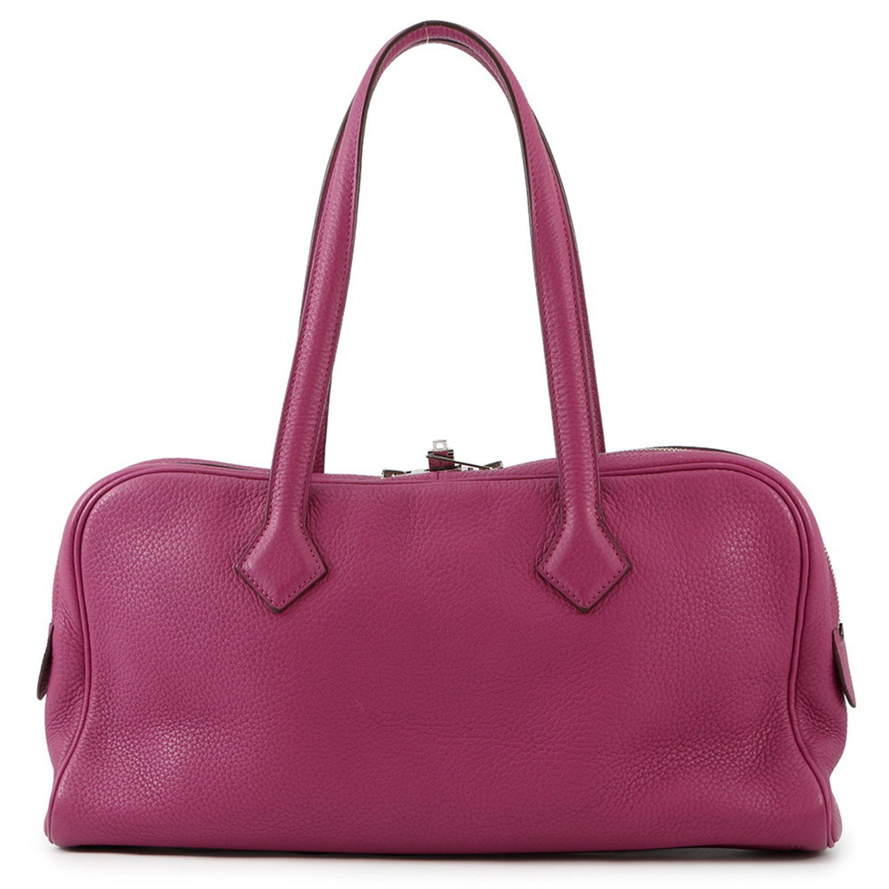 Hermes Hermès Victoria Elan Handbag in Taurillon Clemence Leather with O Stamp