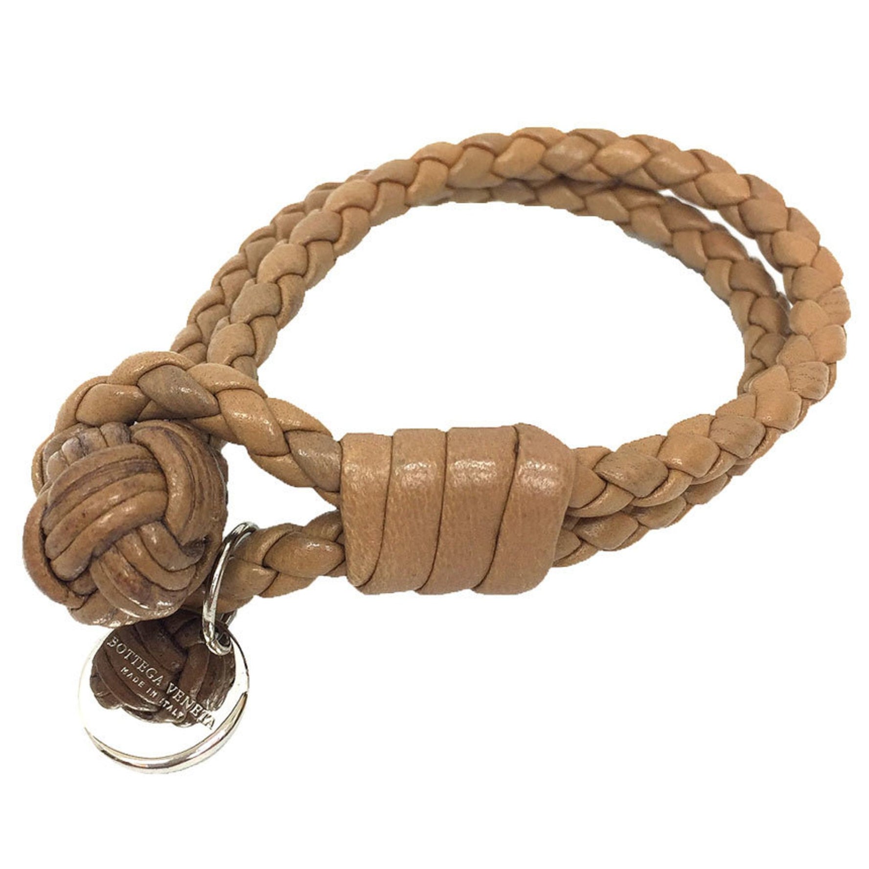 BOTTEGA VENETA Intrecciato Bracelet Beige Bottega