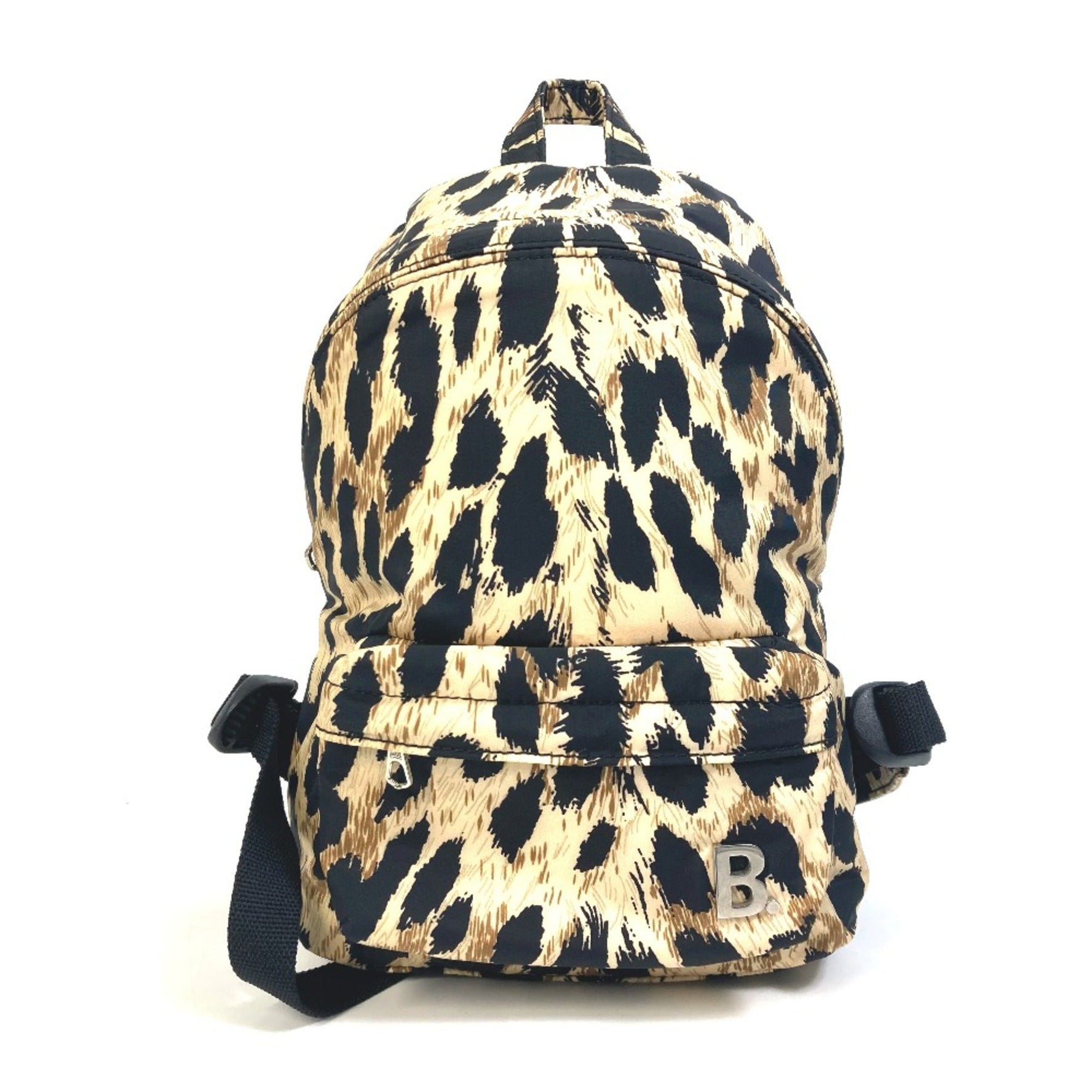 Balenciaga Leopard leopard print leopard bag backpack bag Backpack Black