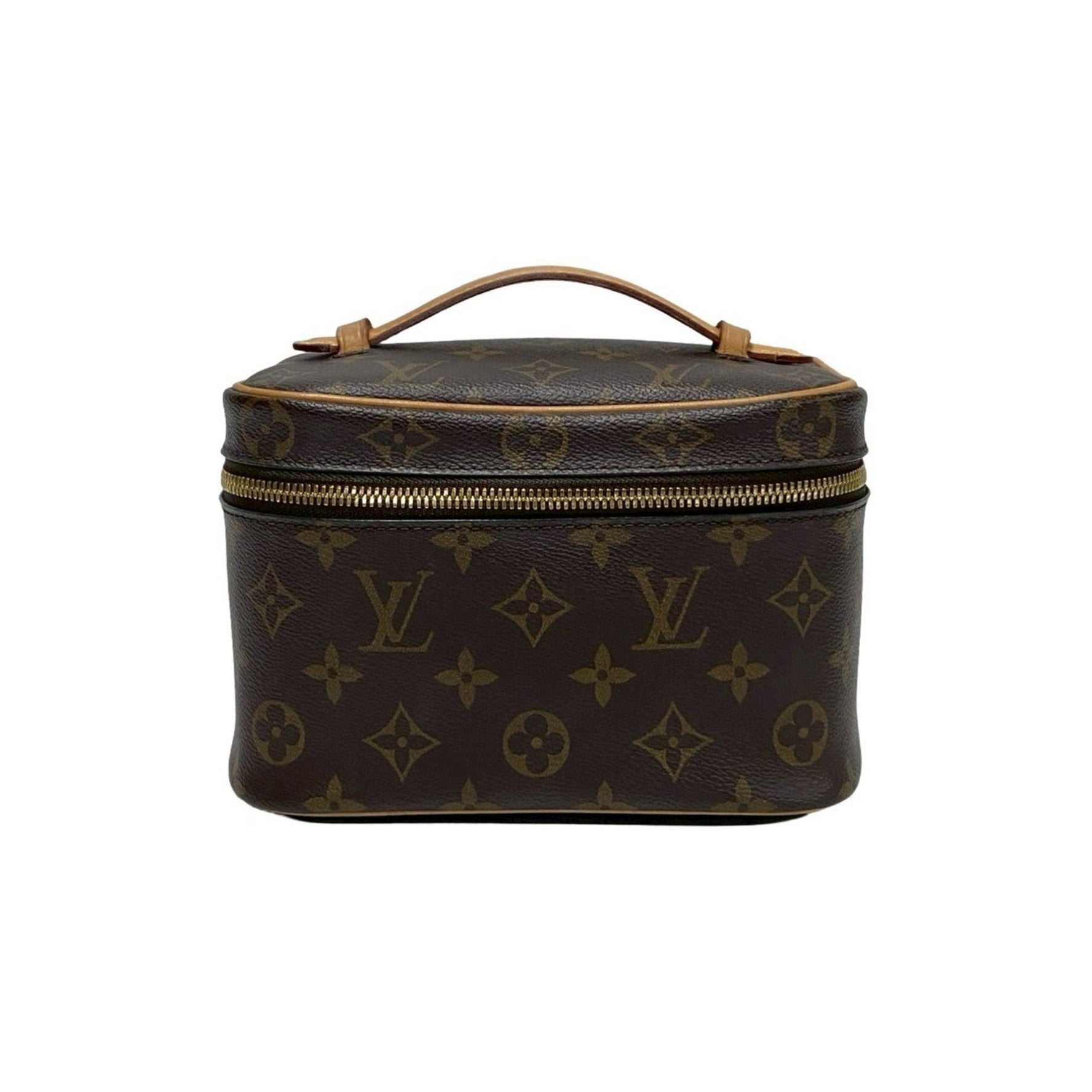 Louis Vuitton Nice Mini Monogram Leather Handbag/Vanity Bag/Pouch