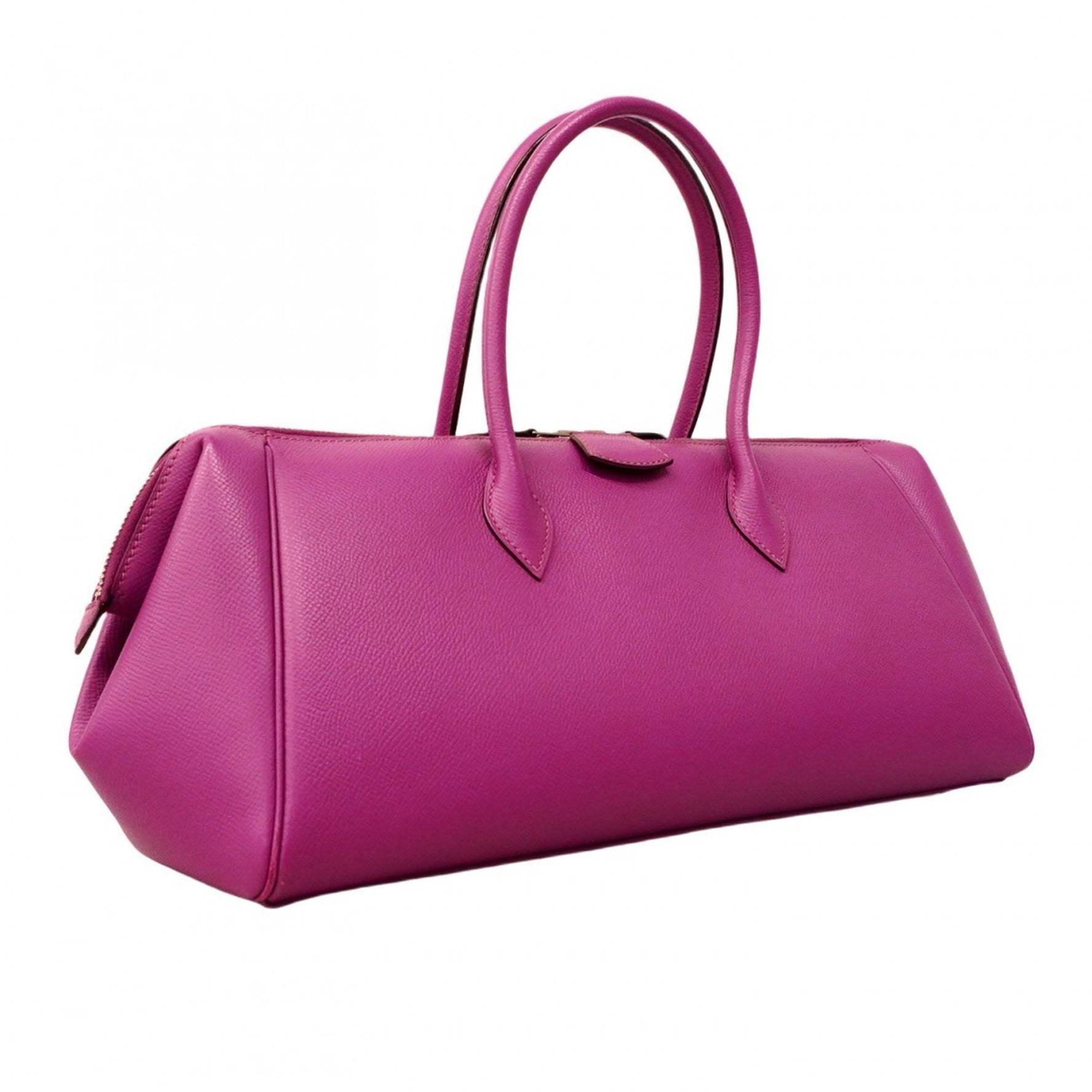 Hermes Hermès Paris Bombay handbag in Epsom leather with pattern, K stamped