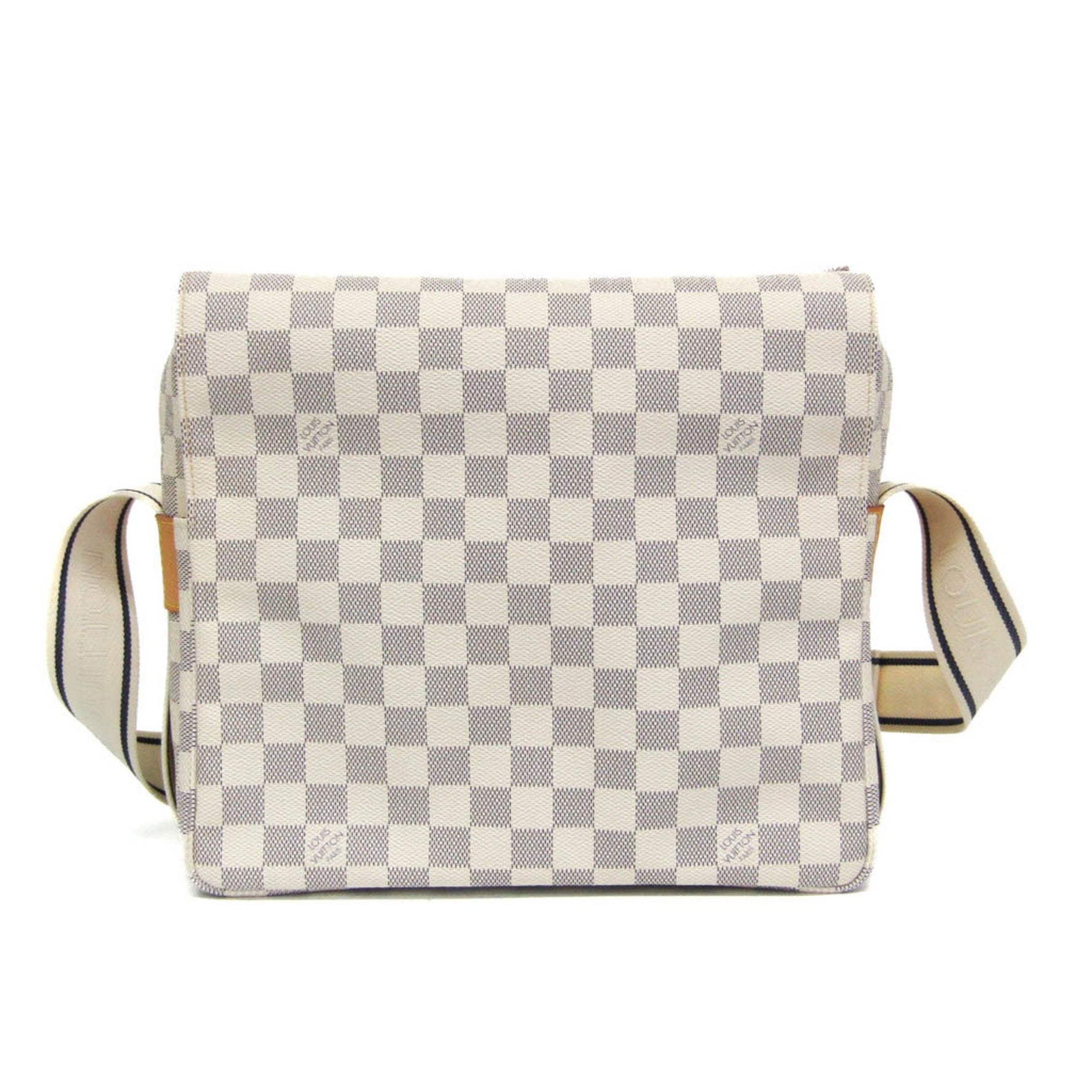 Louis Vuitton Damier Azur Naviglio Women,Men Shoulder Bag