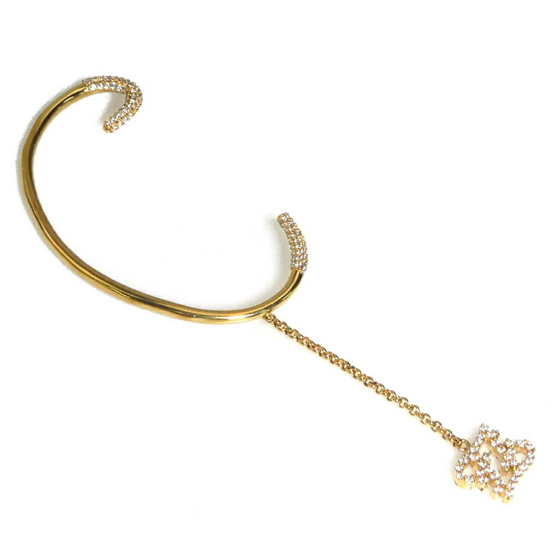 FENDI Earrings Ear Cuff Metal