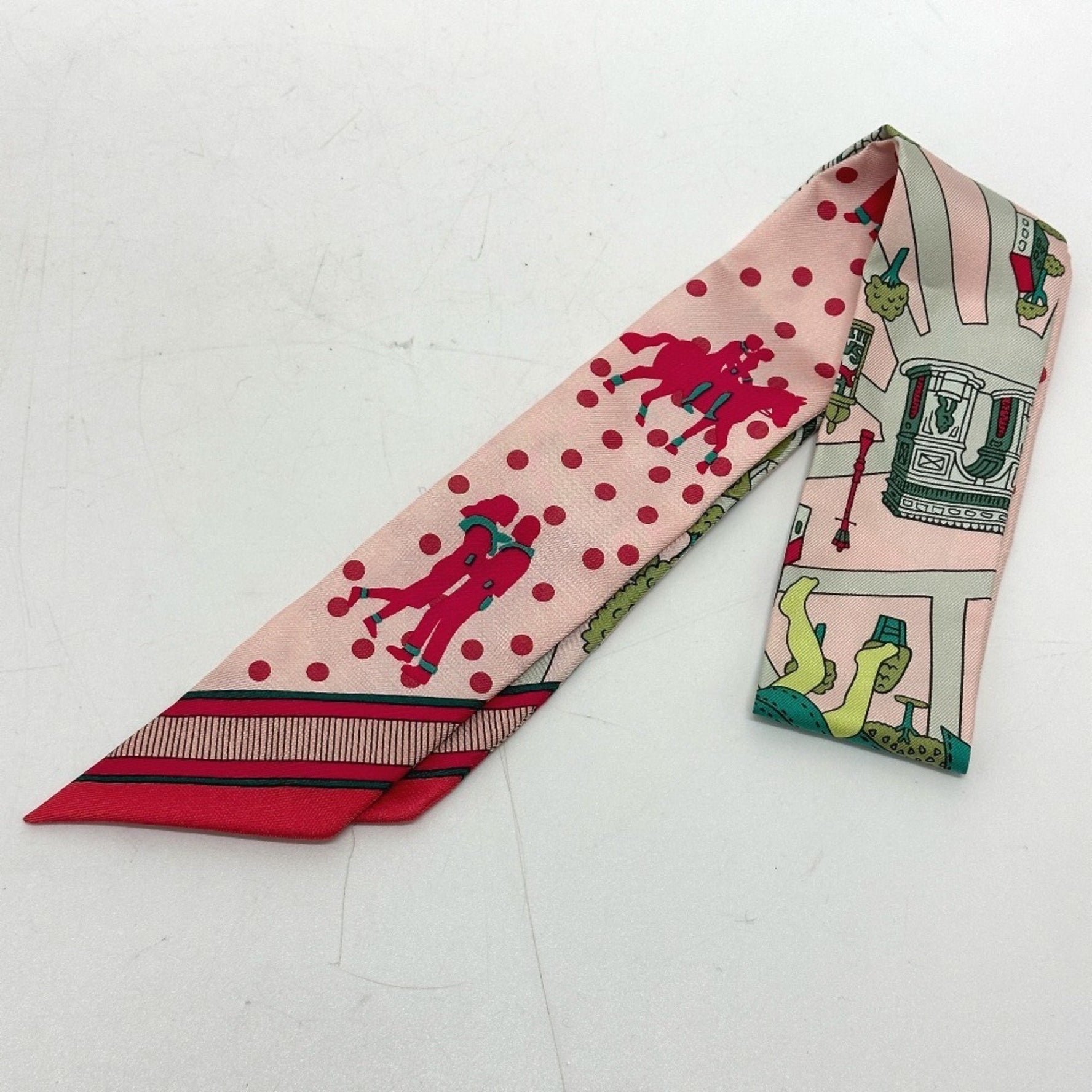 HERMES Twilly Scarf/Muffler, Silk