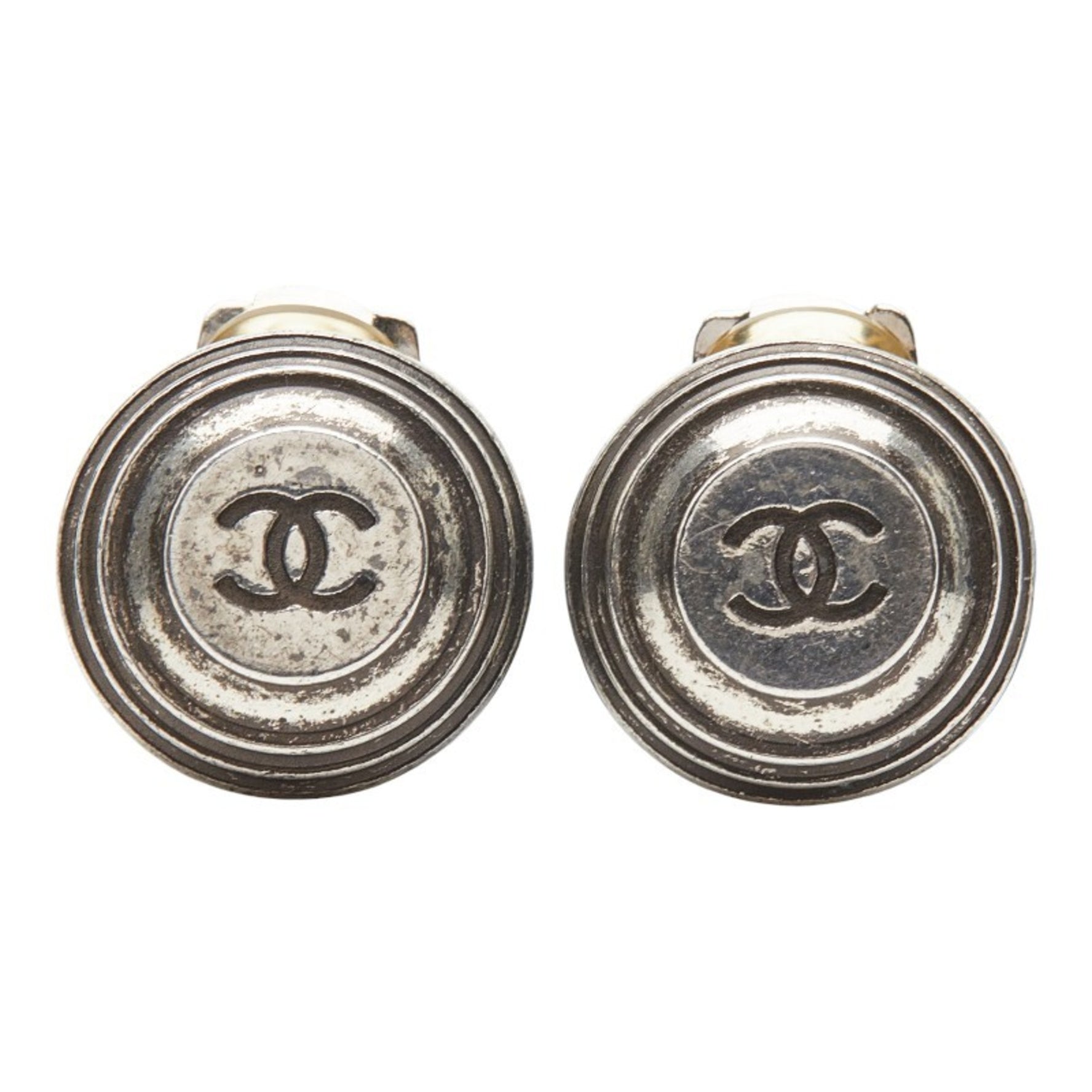 CHANEL Coco Mark Earrings in Metal