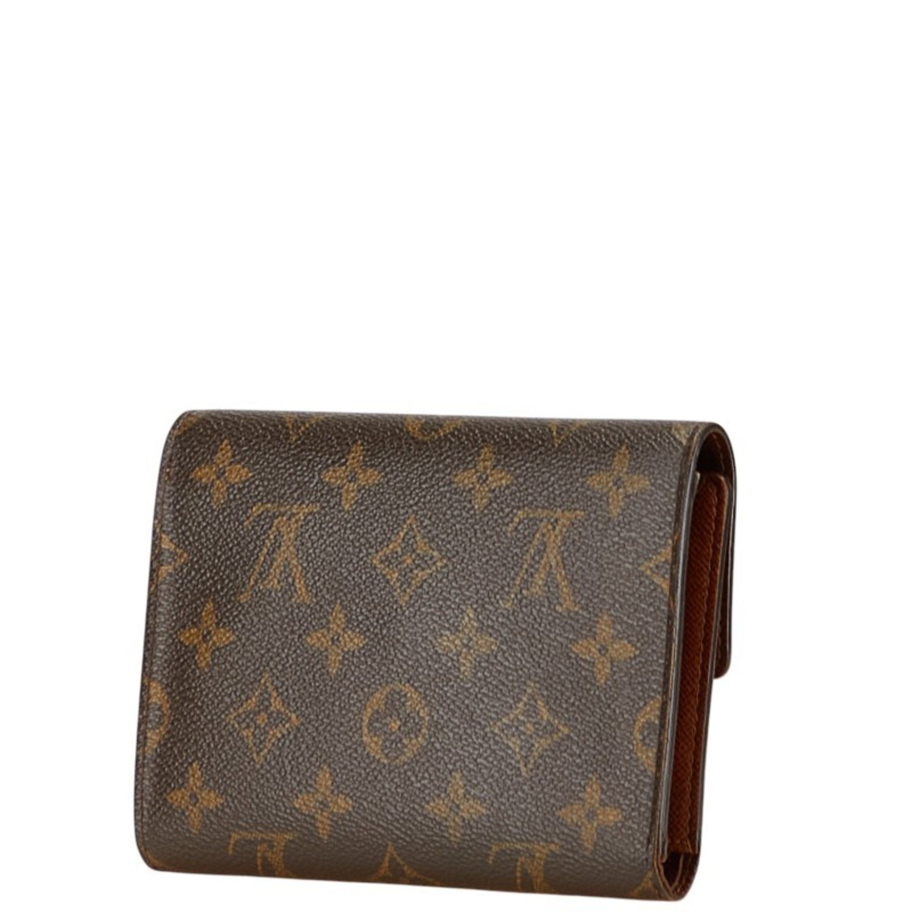 Louis Vuitton Monogram Porte Tresor Etui Papier Long Wallet Leather LOUIS VUITTON