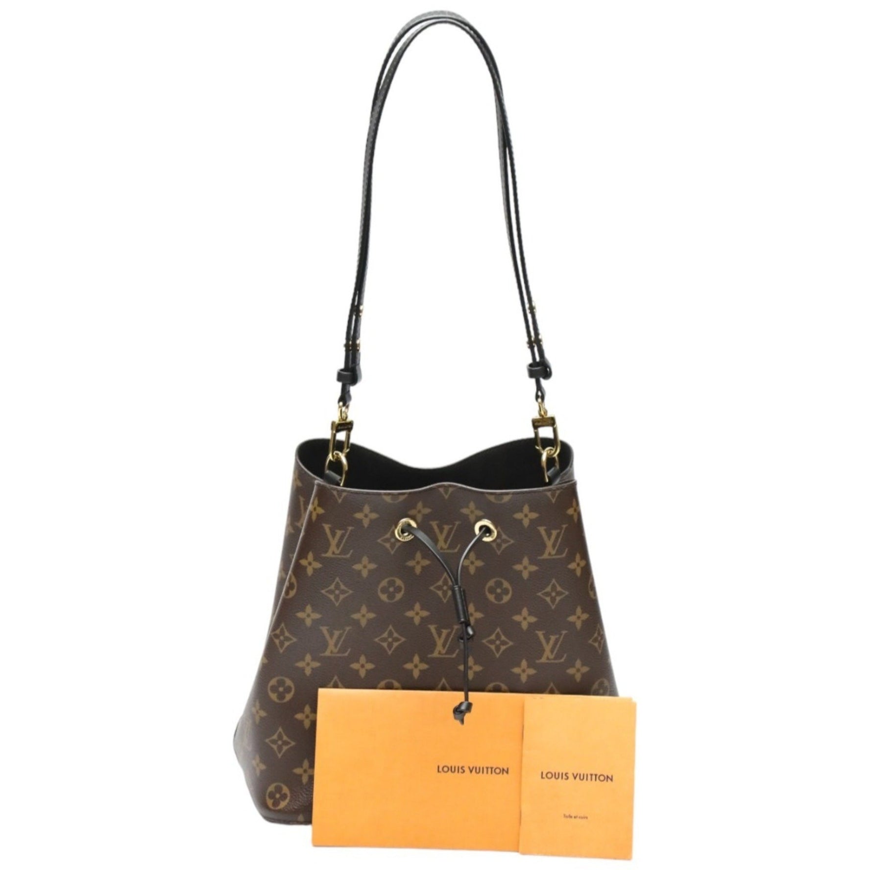 Louis Vuitton Shoulder Bag Monogram NeoNoe Canvas Noir LV